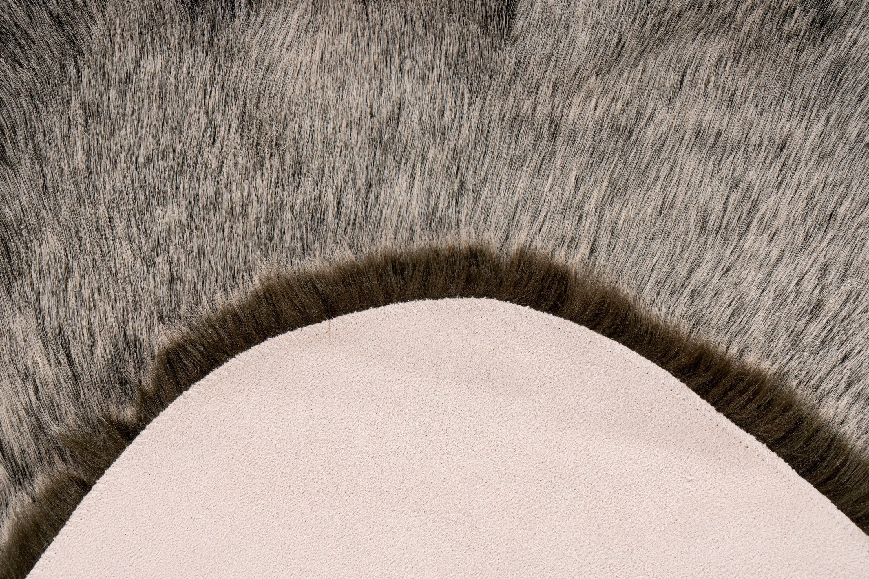 calo-deluxe Hochflor-Läufer Emica-1000, fellförmig, Höhe: 52 mm, Kunstfell