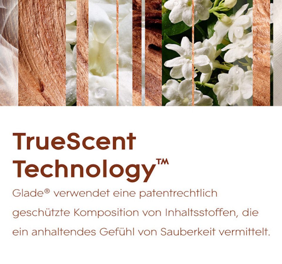 Glade Raumduft Automatic Spray Nachfüller Sensual Sandalwood & Jasmine, 269 ml