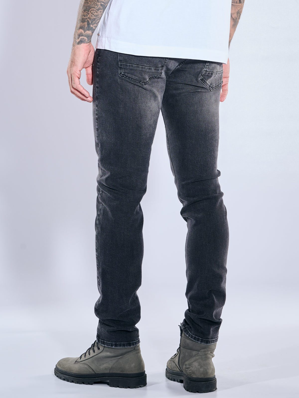 emilio adani Stretch-Jeans emilio adani Herren Jeans, Dunkelgrau