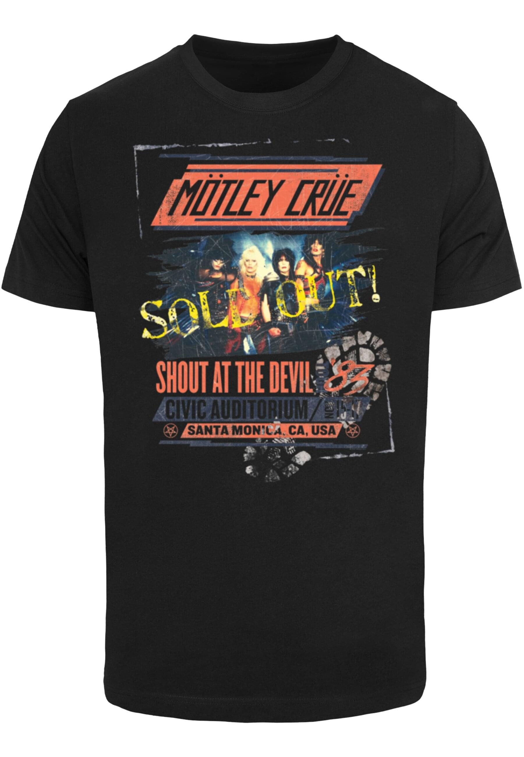 T-Shirt Merchcode Herren Motley Crue - SATD Tour T-Shirt Round Neck
