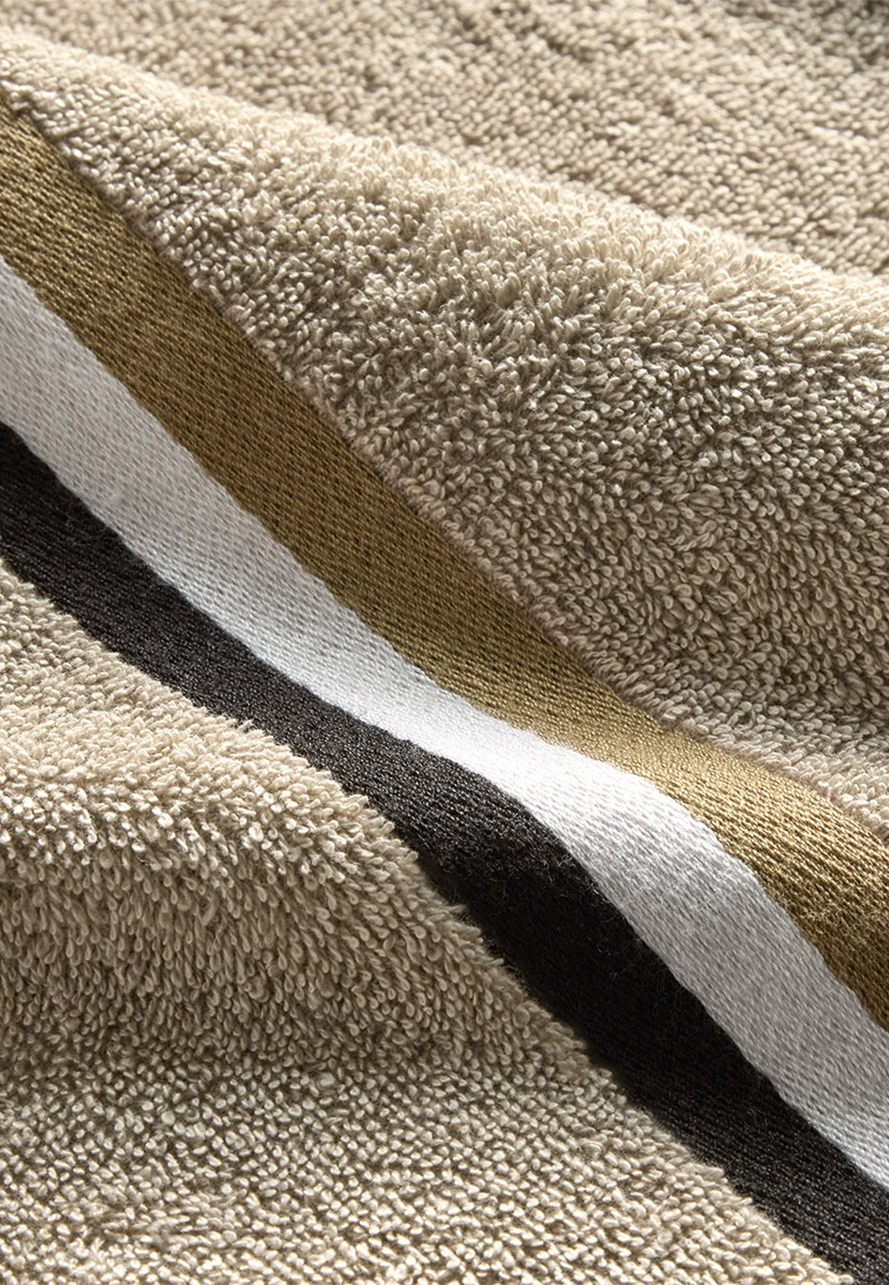 BOSS Home Handtuch BLINEA, Frottier (1-St), mit Label-Applikationen