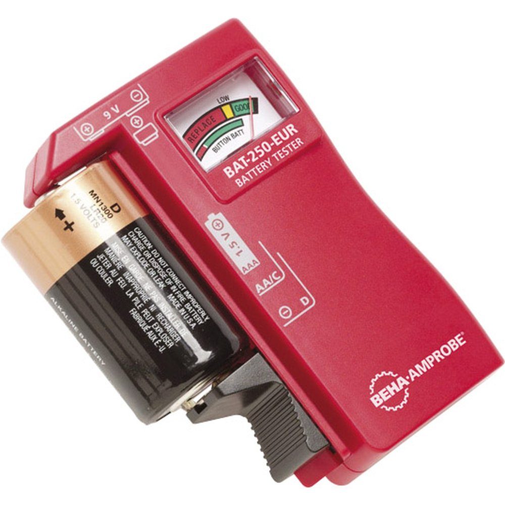 Beha Amprobe Batterietester Beha Amprobe Batterietester BAT-250-EUR Messbereich (Batterietester) 1, (BAT-250-EUR)
