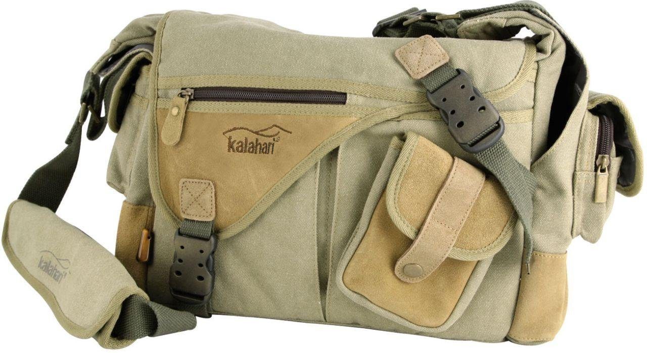 Fotorucksack Kalahari KAPAKO K-31 Fototasche canvas khaki