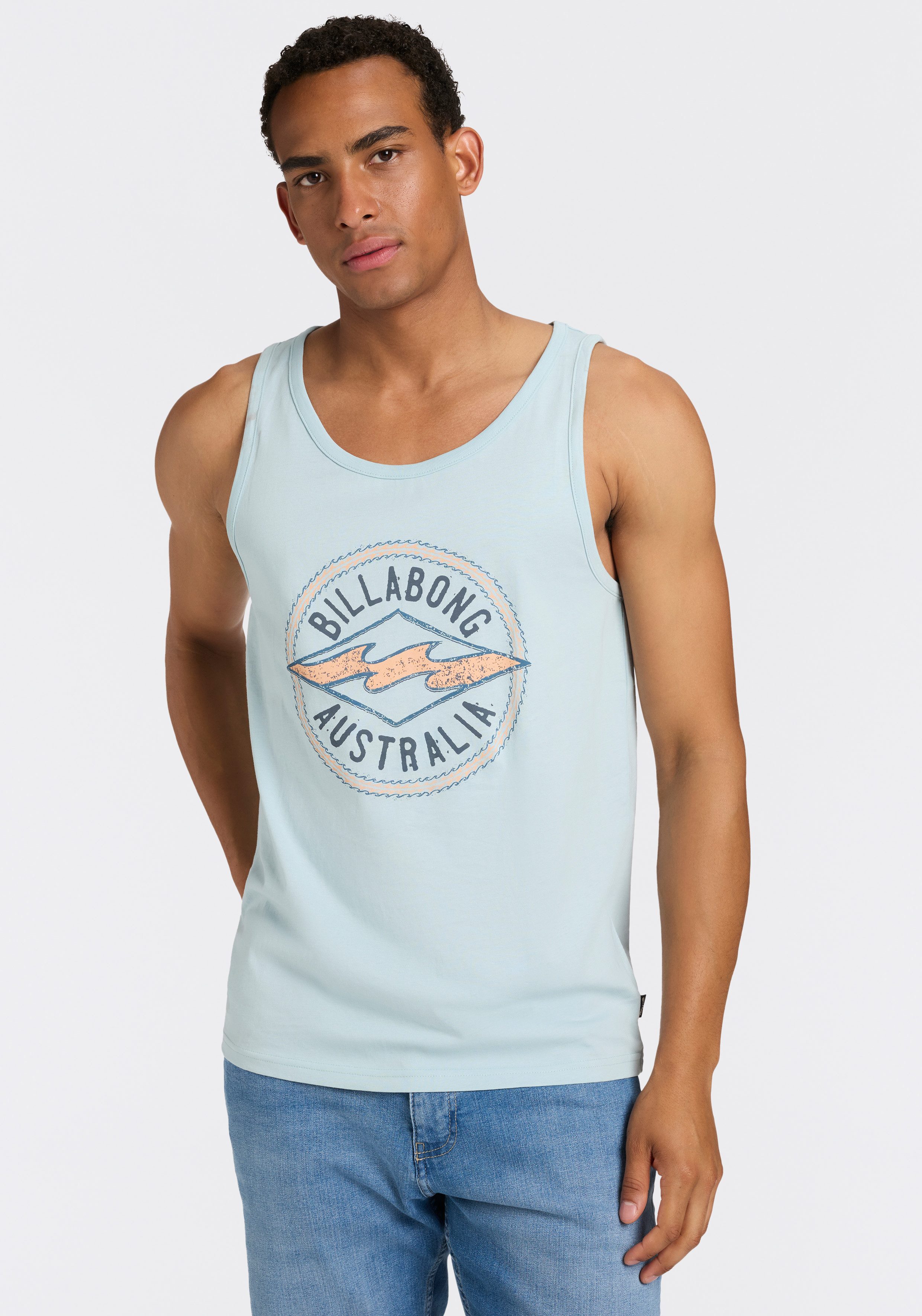 Billabong Tanktop ARCH WAVE (Packung, 2-tlg., 2er-Pack) ärmelloses Tanktop, 2er-Pack, aus Baumwolle