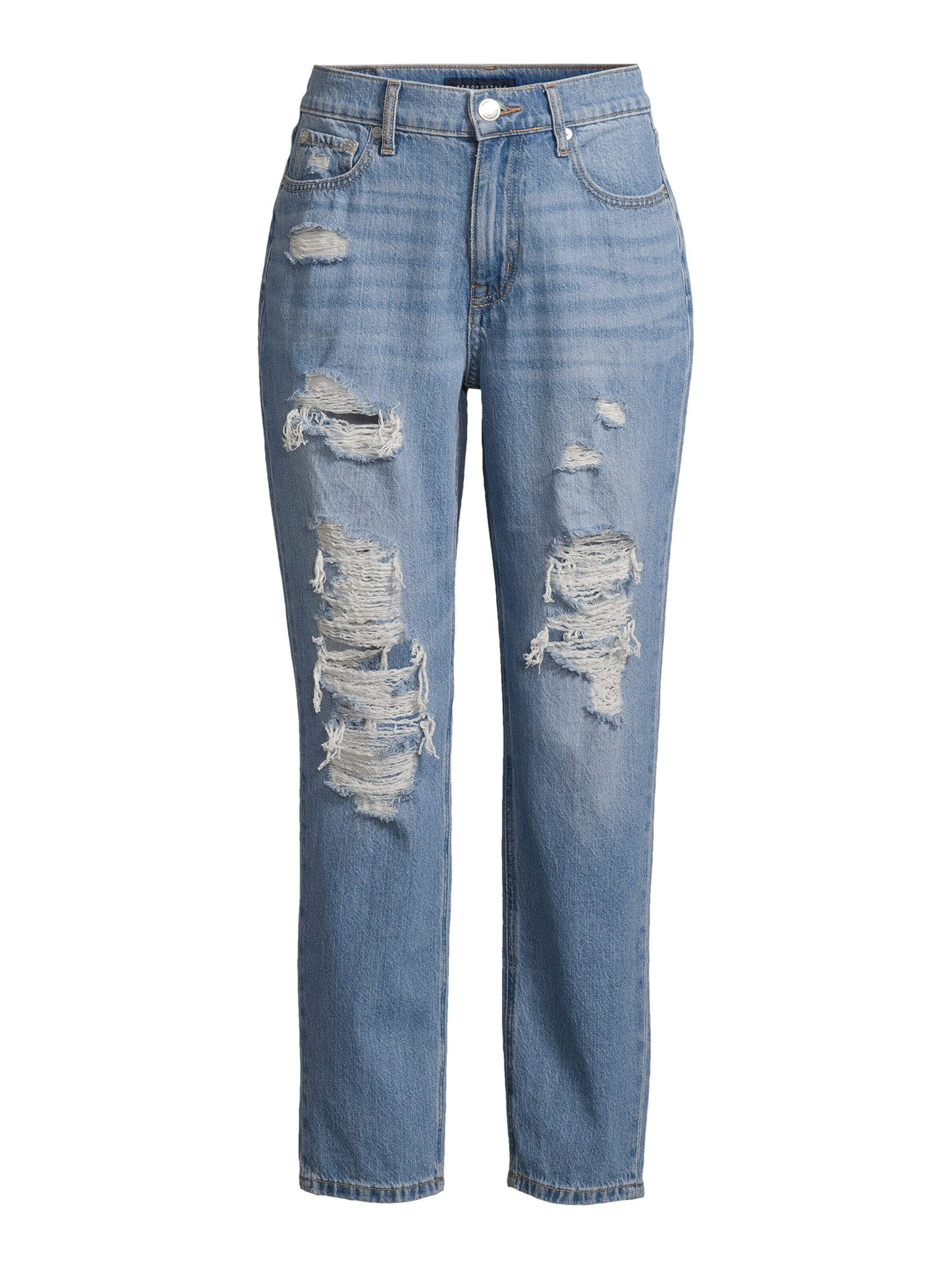 AÈROPOSTALE Regular-fit-Jeans (1-tlg) Cut-Outs