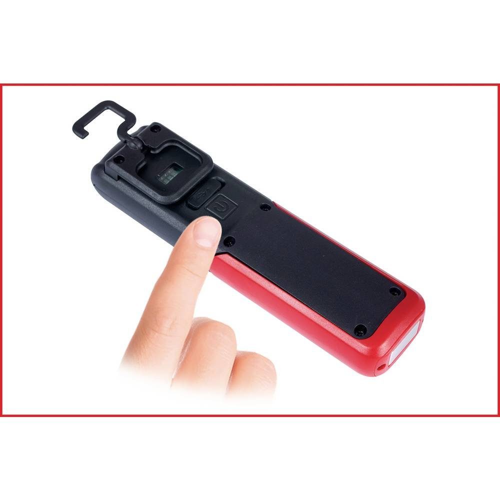 KS Tools Arbeitsleuchte Mobile Werkstatt-Handlampe, knickbar, 3 Watt COB LED 150.4495