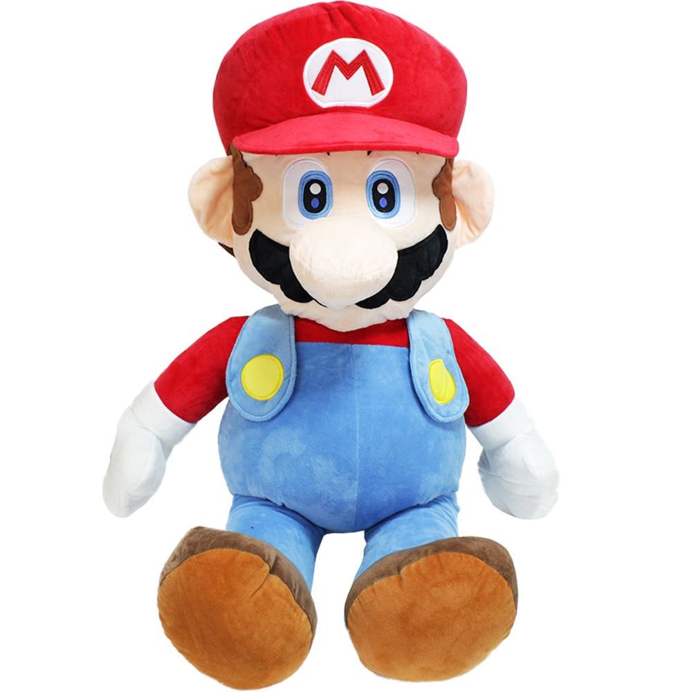 Whitehouse Leisure International Ltd Kuscheltier Super Mario Kuscheltier oder XXL Luigi Plüsch, ca. 90 cm groß