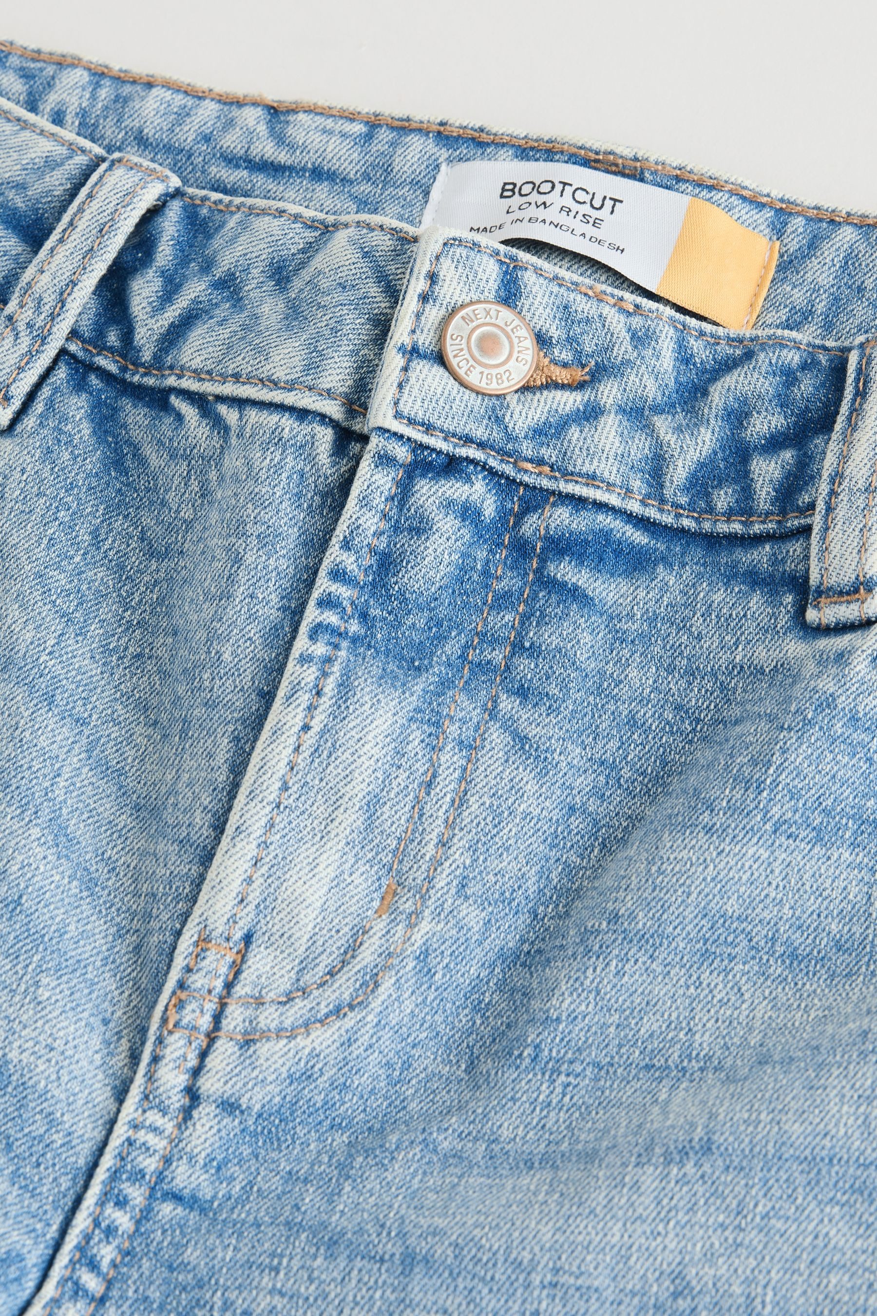 Next Stretch-Jeans Stretch-Jeans mit ausgestelltem Bein, hoher Bund (1-tlg)