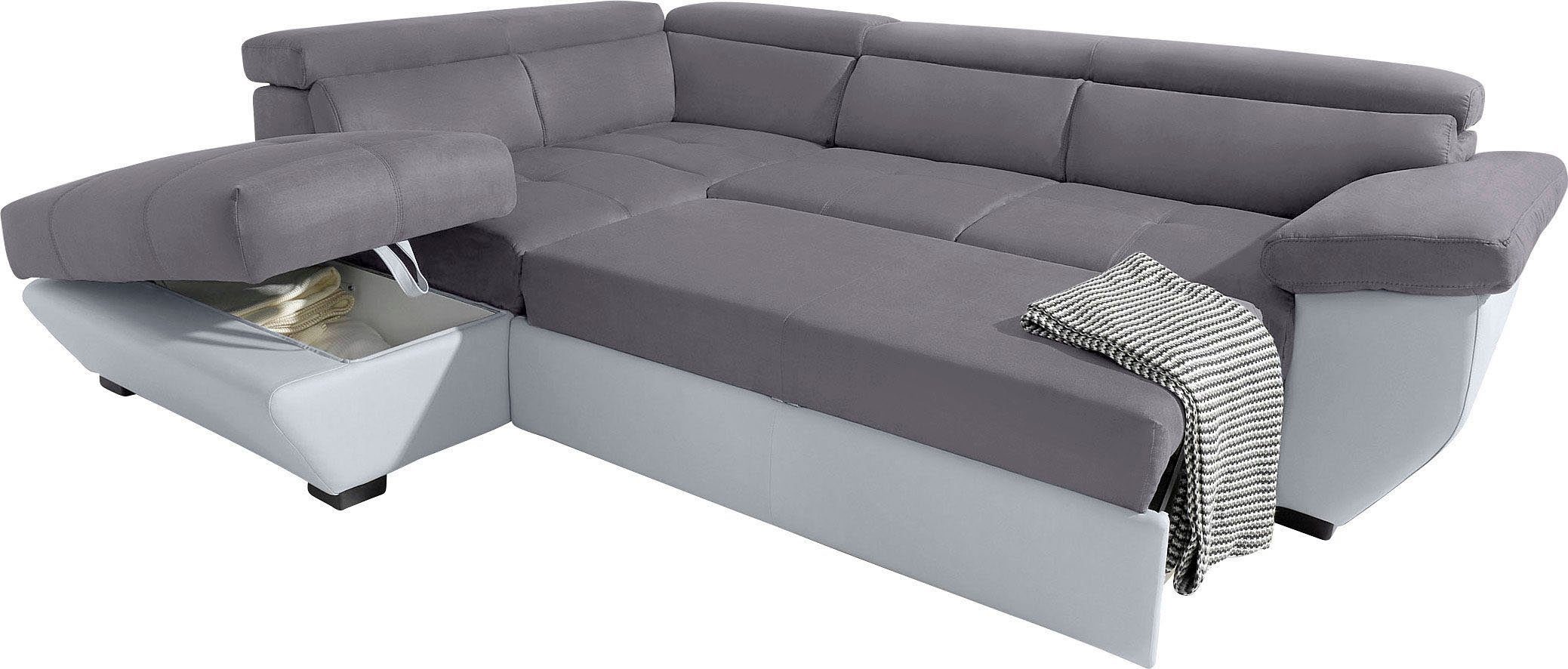 COTTA Polstergarnitur "Speedway L-Form" Set, Set bestehend aus: Ecksofa mit günstig online kaufen