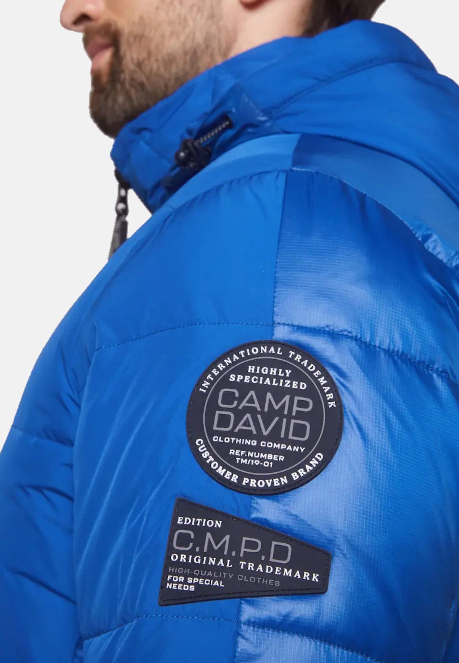 CAMP DAVID Steppjacke Jacke Steppjacke (1-St)