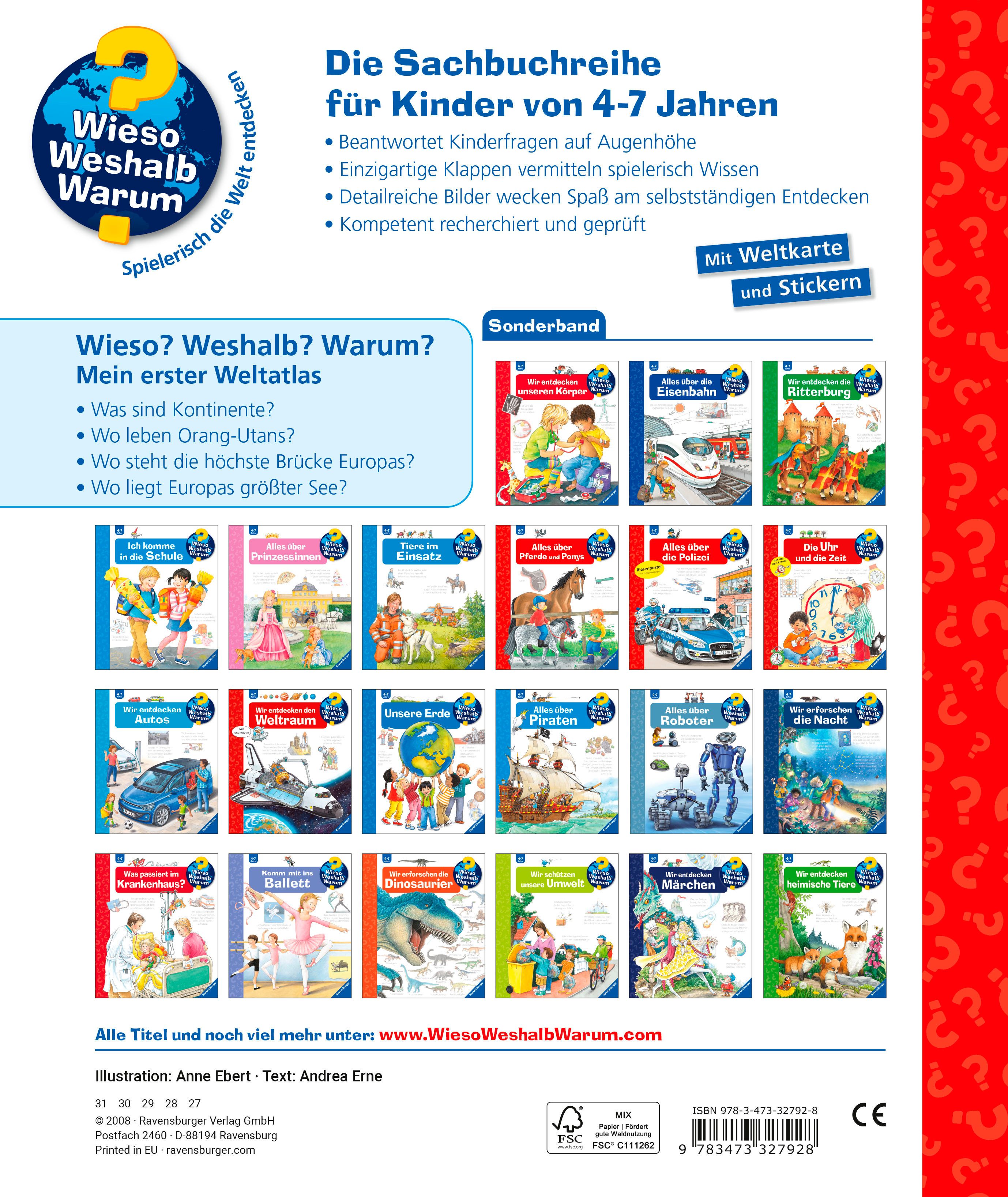 Ravensburger Kinderbuch Wieso? Weshalb? Warum?, Mein erster Weltatlas