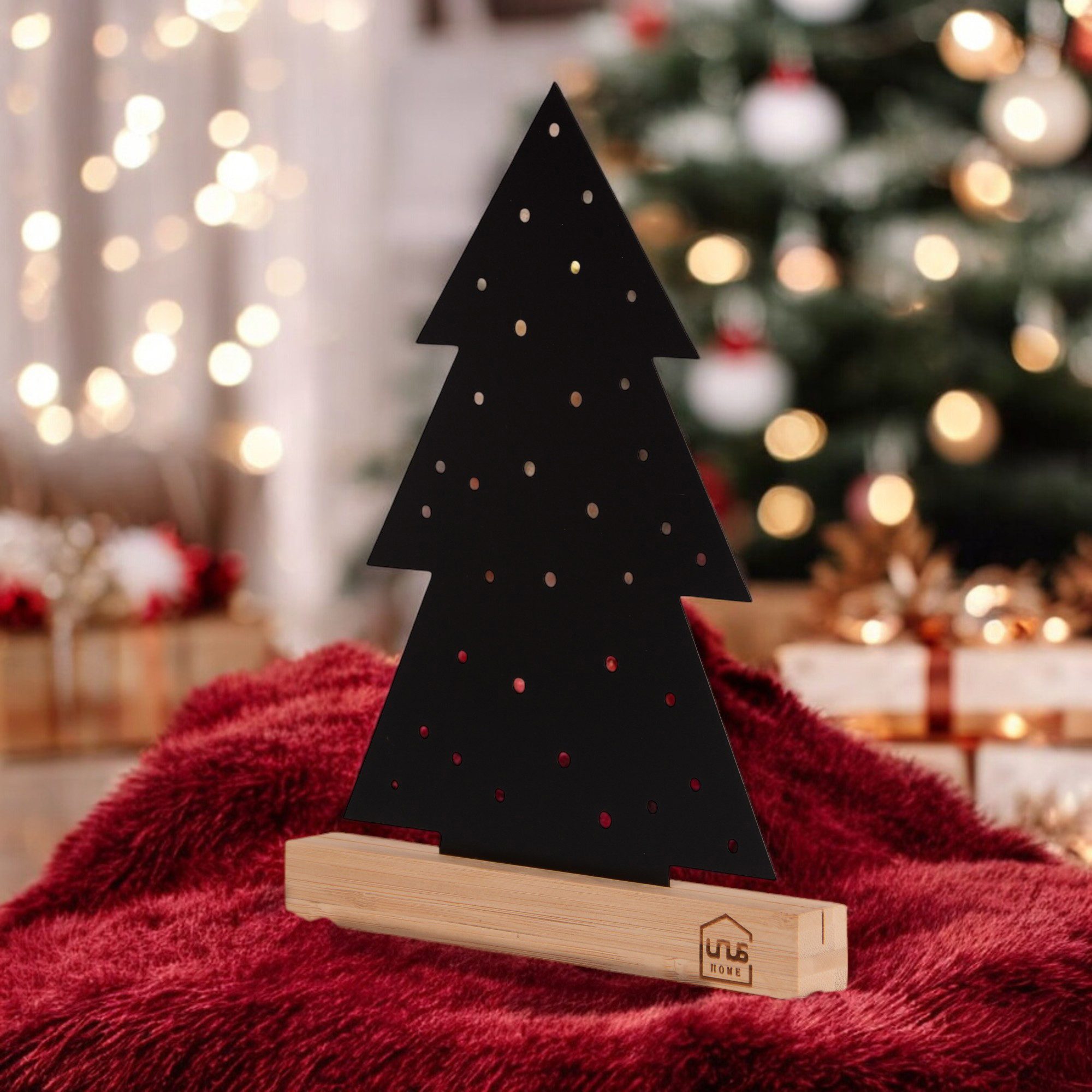 UNUS HOME Dekofigur Aufsteller Tannenbaum Weihnachtsdeko günstig online kaufen