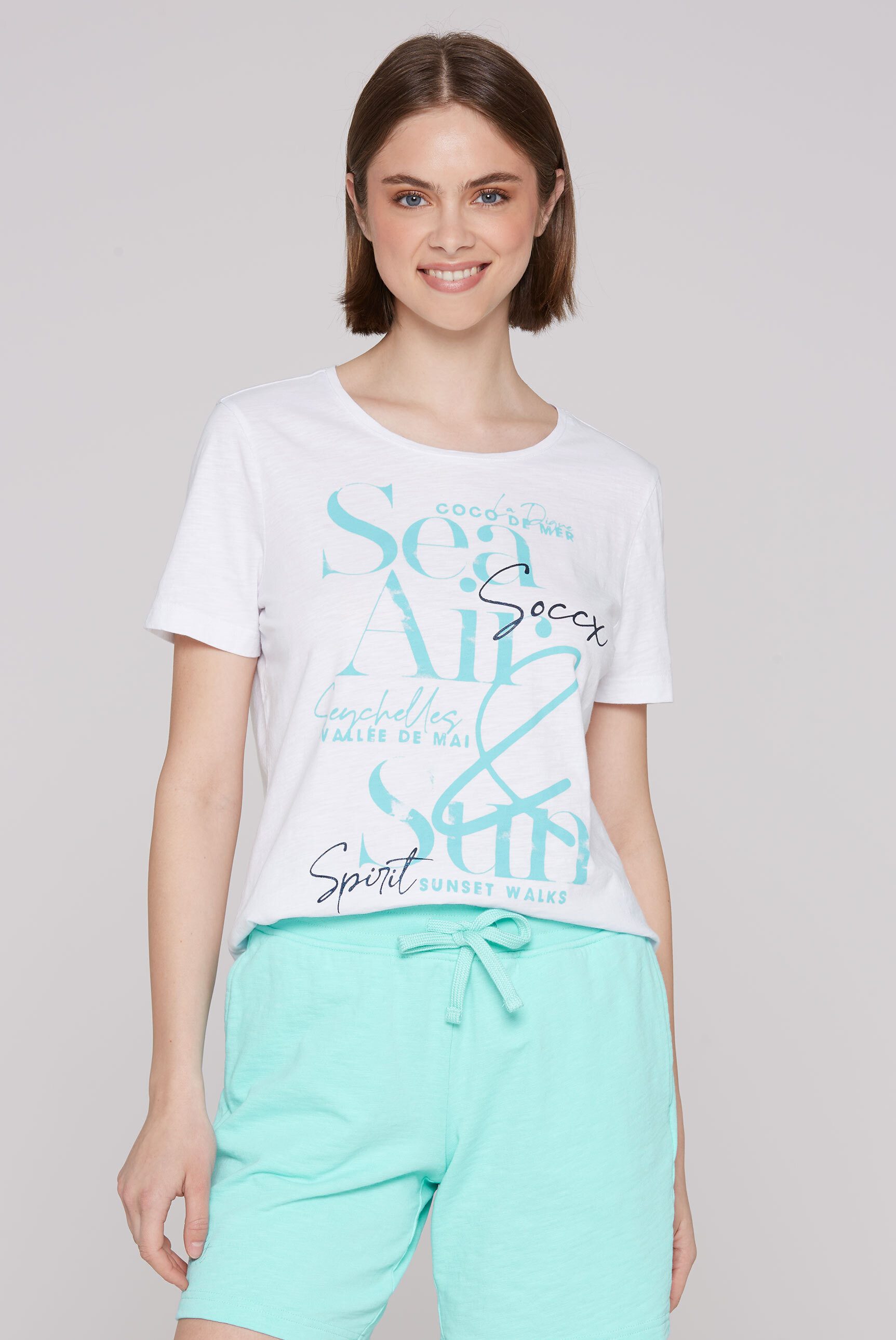 SOCCX Rundhalsshirt, aus Baumwolle günstig online kaufen