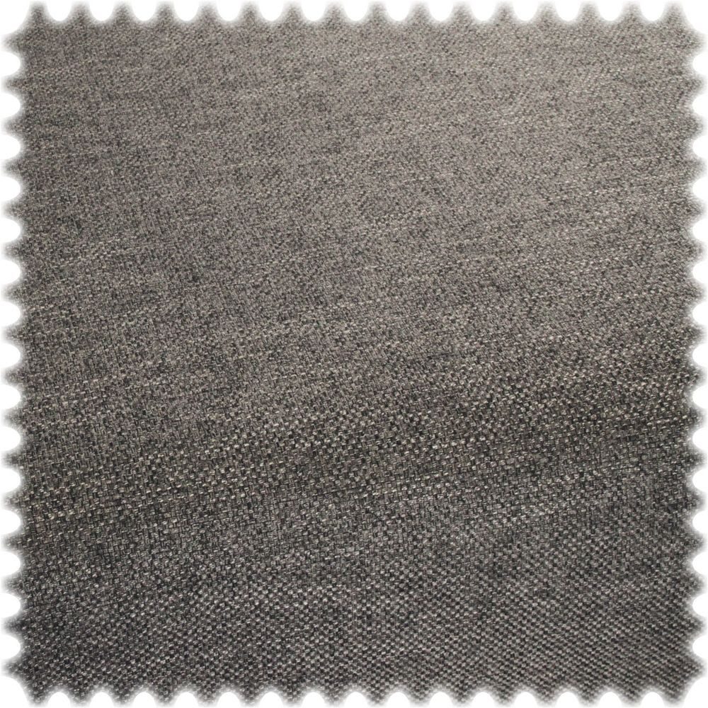 Heiro Stoff Flachgewebe Möbelstoff Unit Graphit mit Fleckschutz, Polsterstoff Meterware - Breite:143 cm