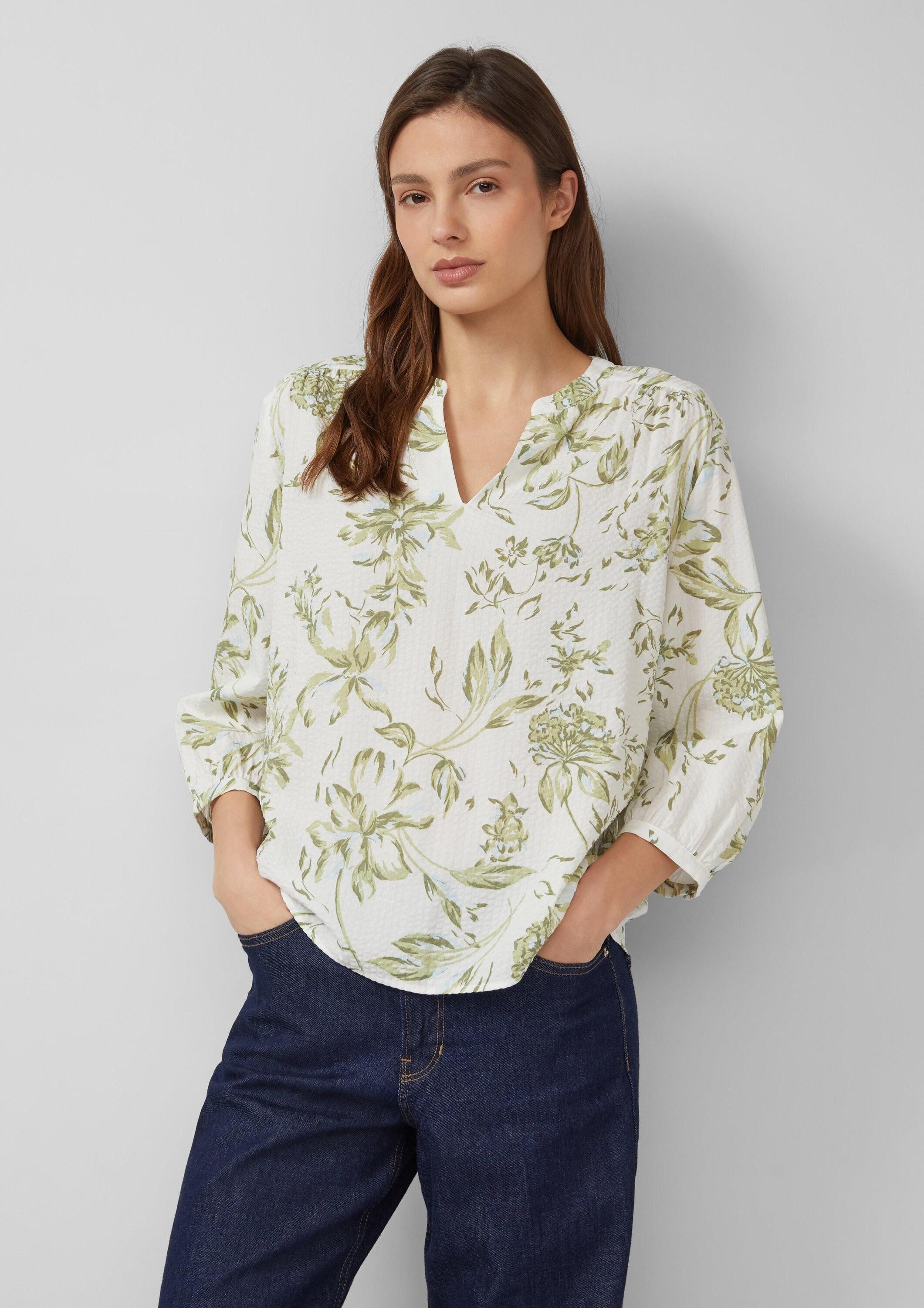 Kurzarmbluse Bluse
