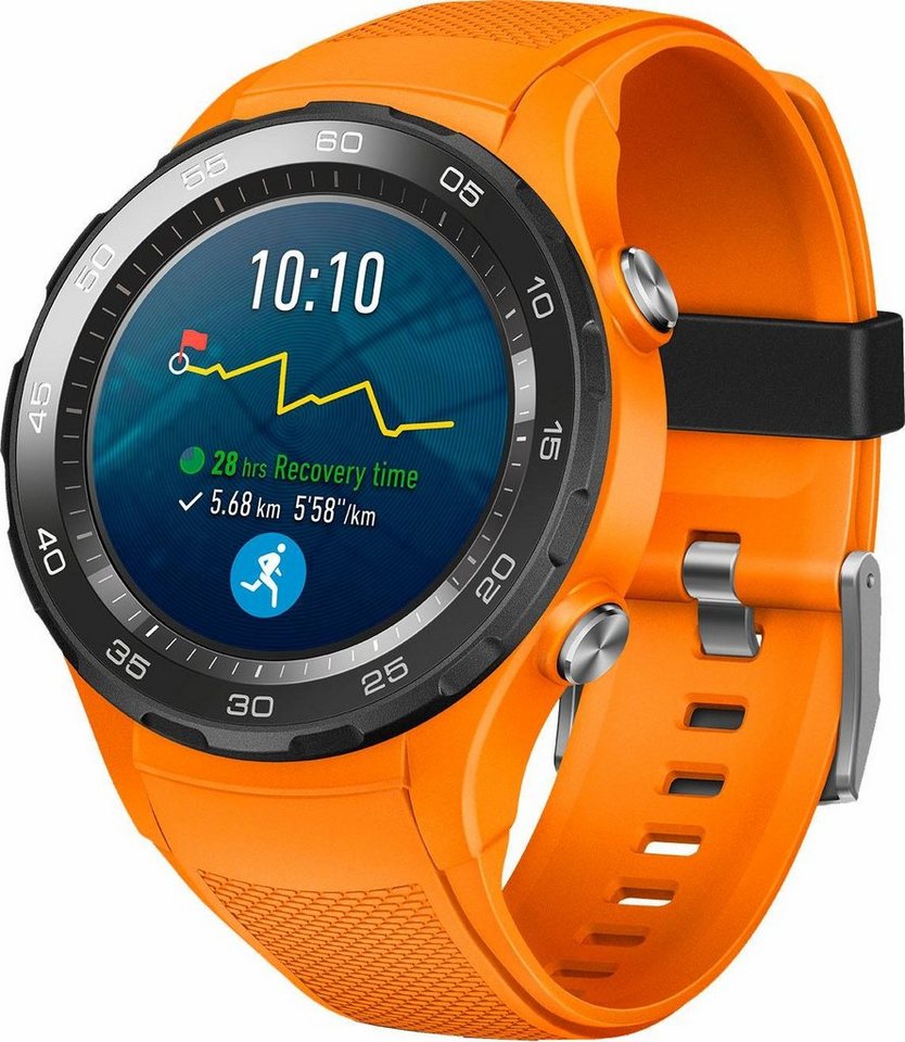 Huawei Watch 2 LTE Smartwatch, Android Wear 2.0â¢, 3,05 cm (1,2 Zoll) AMOLED-Touchscreen Display