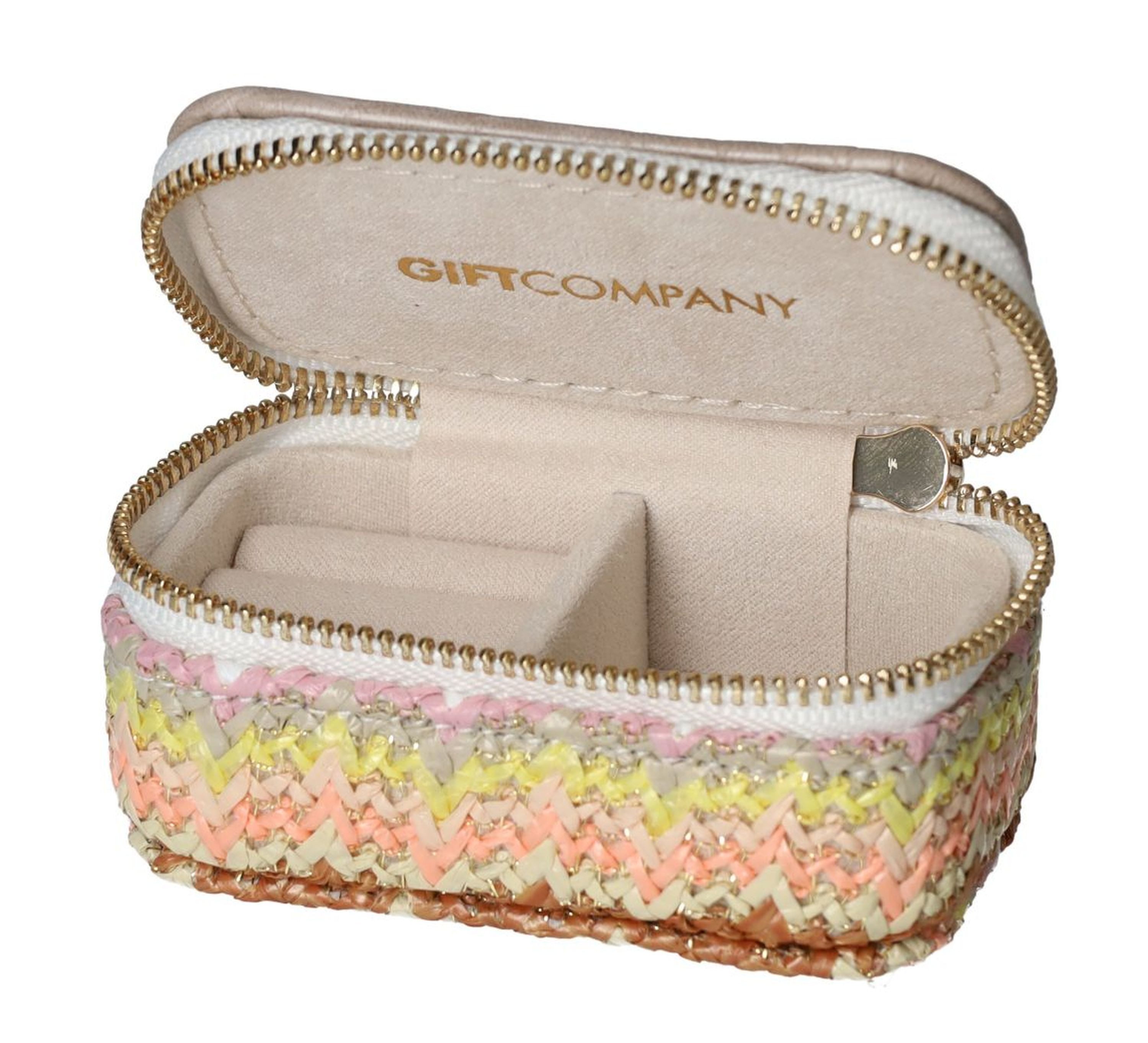 Giftcompany Schmucketui Giftcompany - Schmucketui Schmuckkasten "Treasure" 8x4,5x4cm Beige
