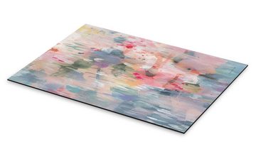 Posterlounge Alu-Dibond-Druck Danhui Nai, Beruhigend Abstrakt, Schlafzimmer Modern Malerei