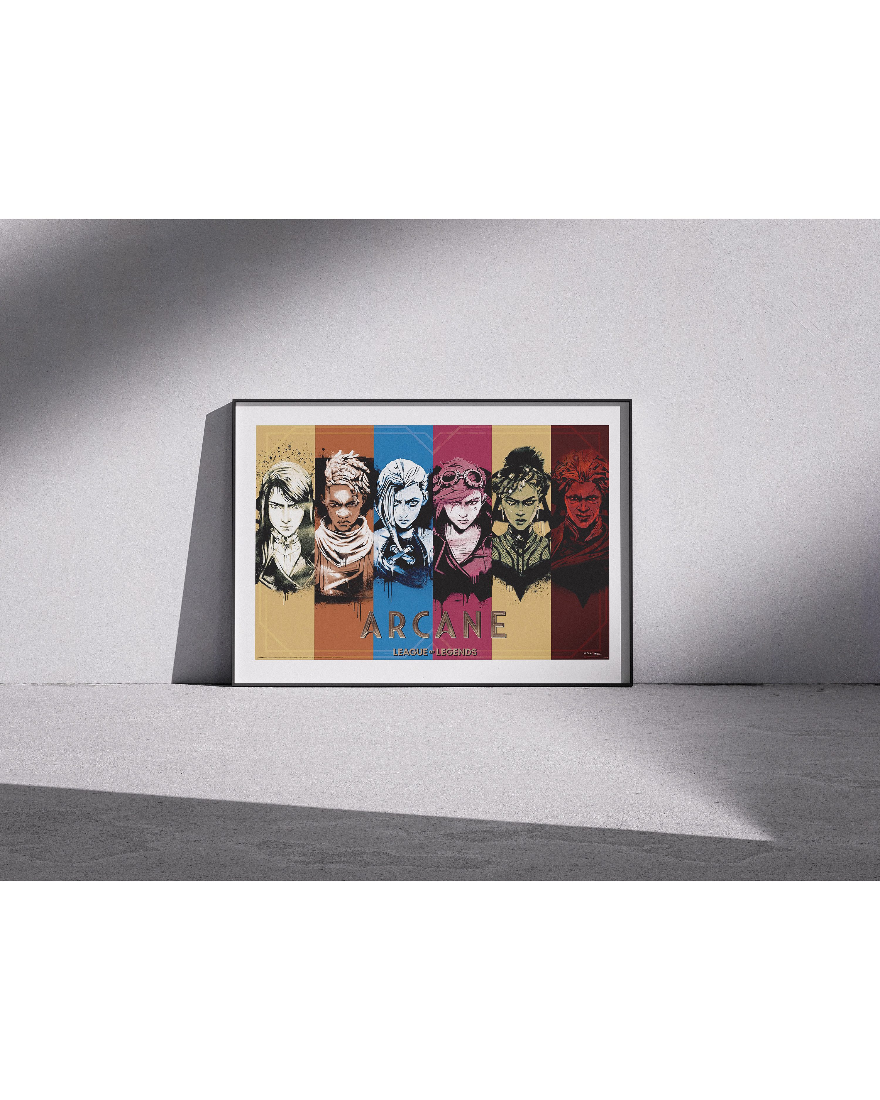 PYRAMID Poster Arcane Poster Collage League Of Legends 91,5 x 61 cm