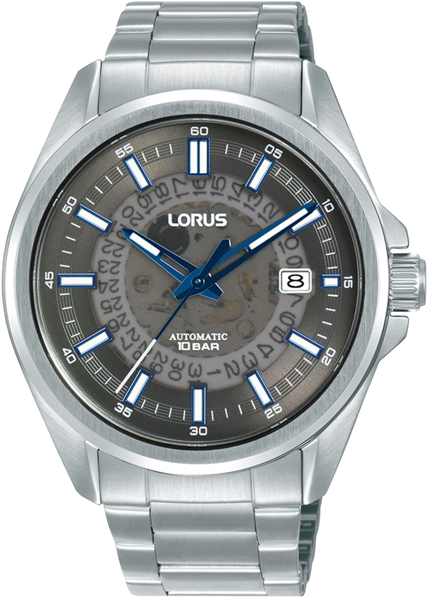 LORUS Automatikuhr, Armbanduhr, Herrenuhr, Datum