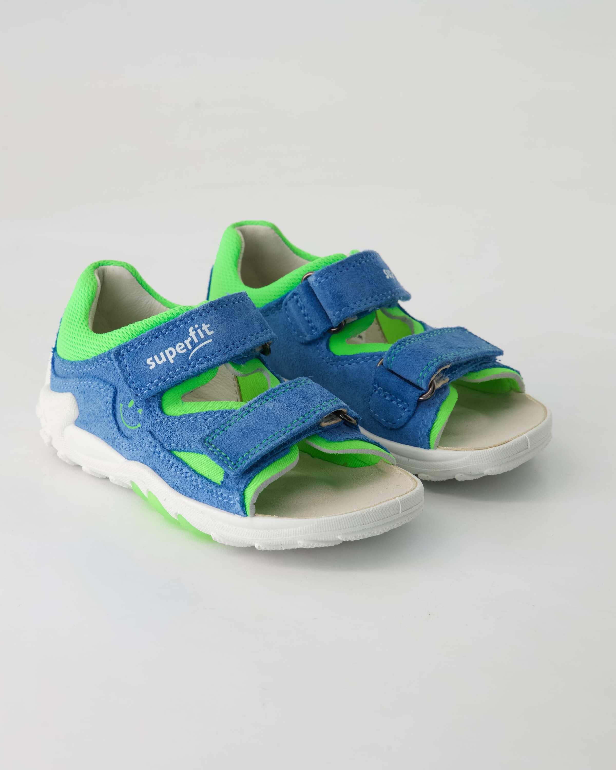 Superfit 1-000034-8400 Flow Sandale Obermaterial: Leder und Textil