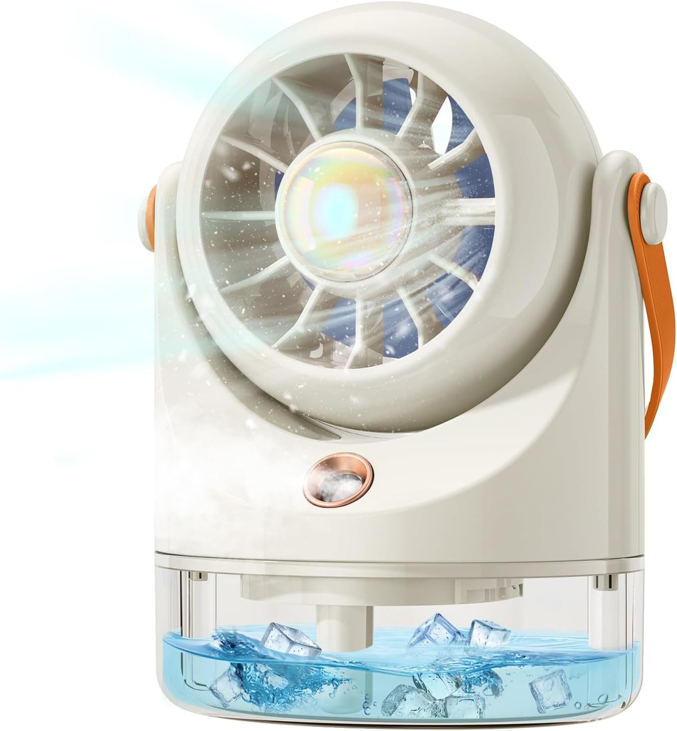 Bomiclss Handventilator Tragbarer Klimaanlagen-Ventilator mit 3 Geschwindigkeiten