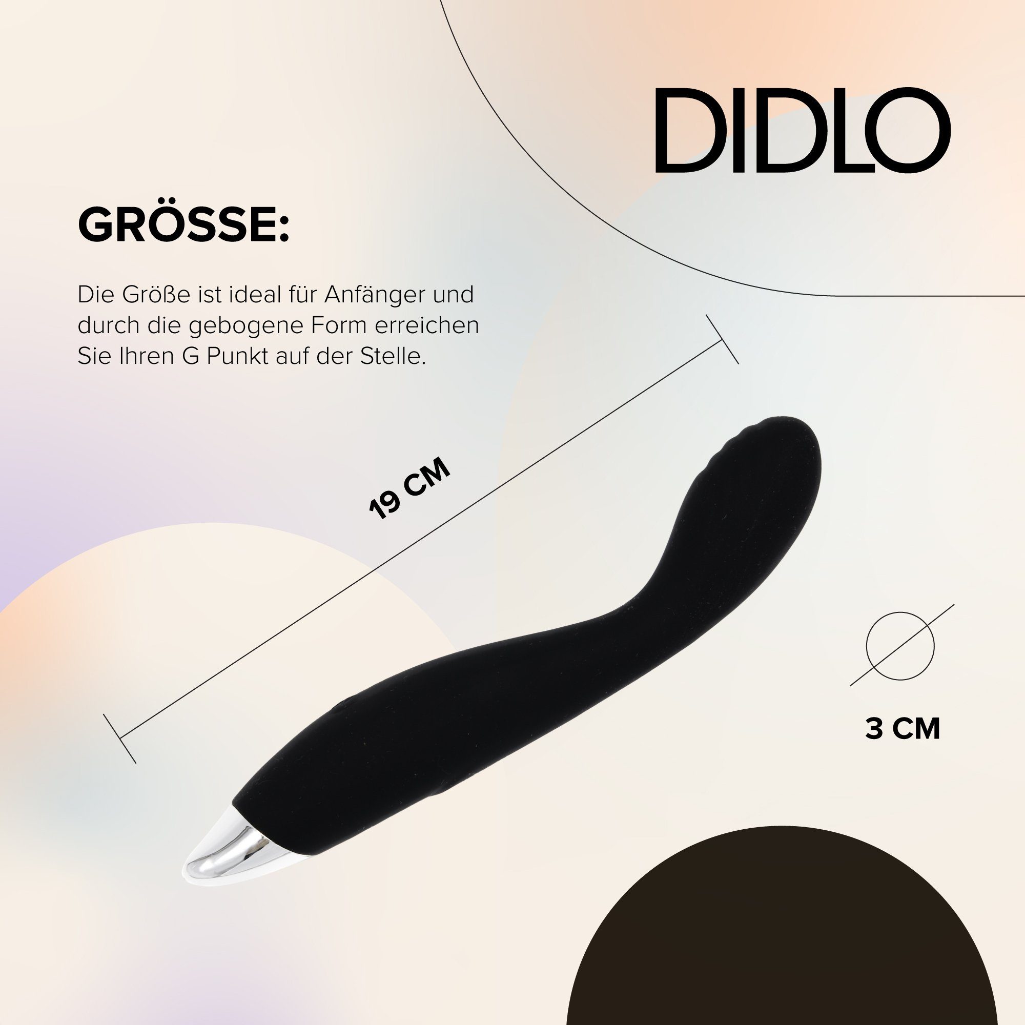 Klitoris-Stimulator, DIDLO Vibrator mit 10 G-Punkt Stufen