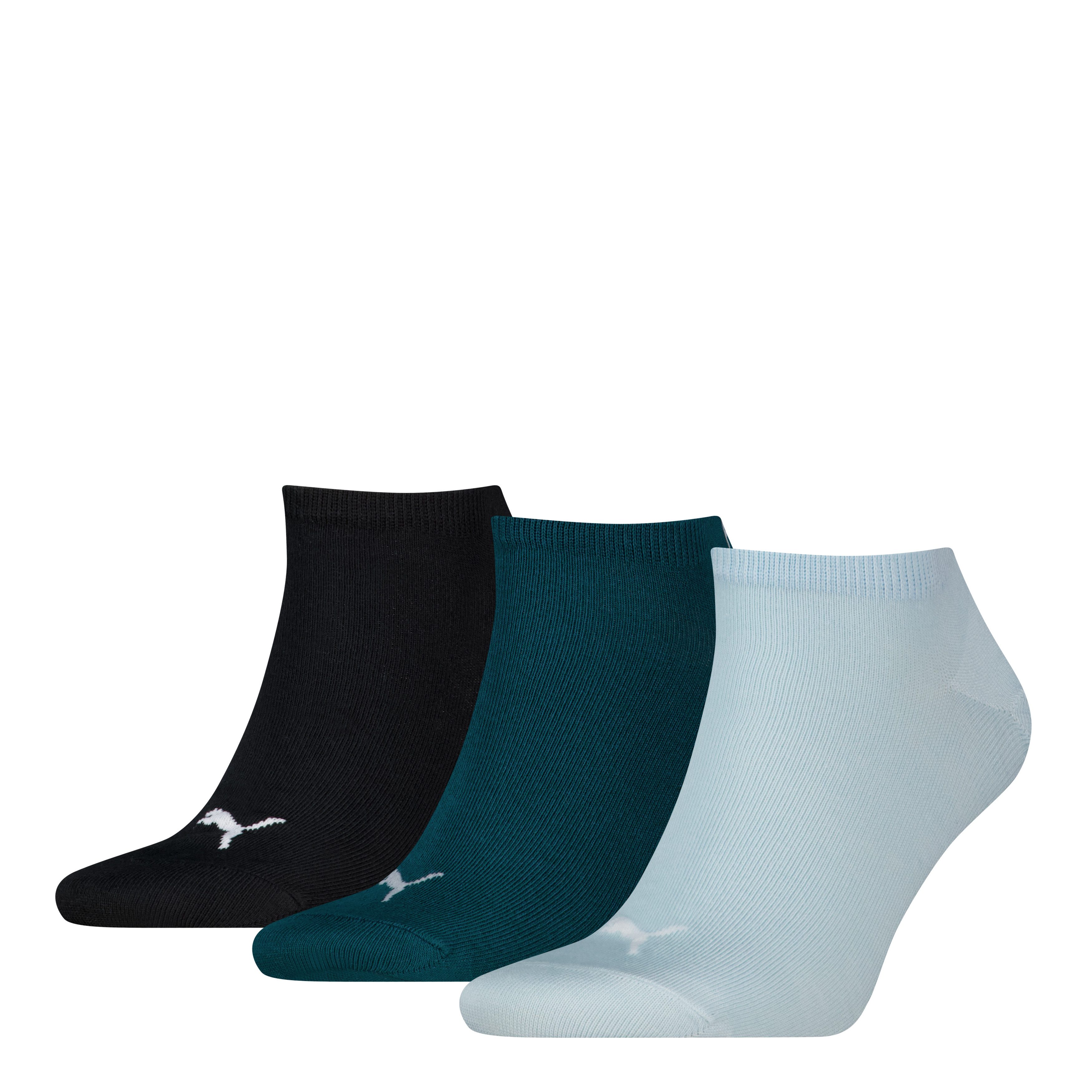PUMA Sneakersocken PUMA UNISEX SNEAKER PLAIN 3P (3-Paar, 3 Paar) mit kleinem Logo