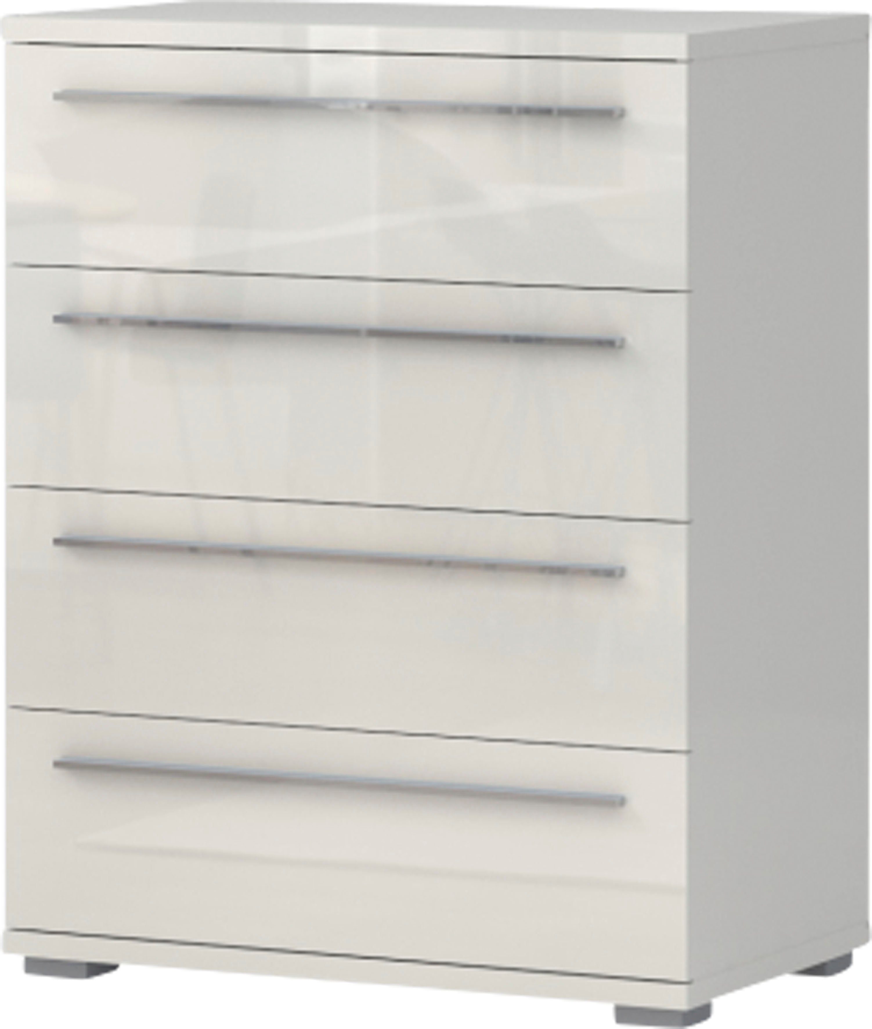 OTTO home Schubkastenkommode Piano, mit 4 oder 5 Schubladen, FSC-zertifizierter Holzwerkstoff, UV lackiert hochglänzend,Soft-Close Funktion, in 2 Breiten und 2 Höhen