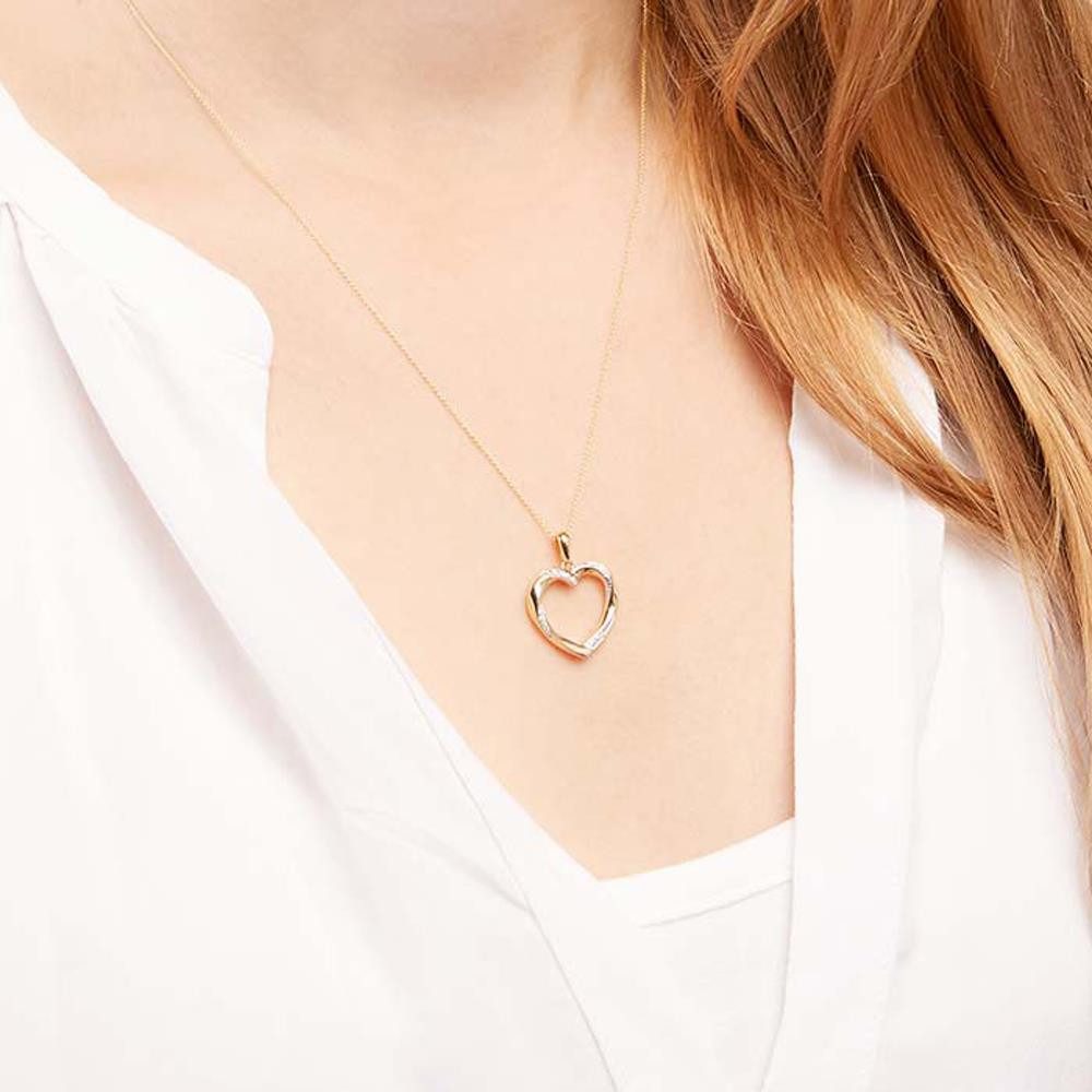 Unique Kettenanhänger Diamantanhänger ...