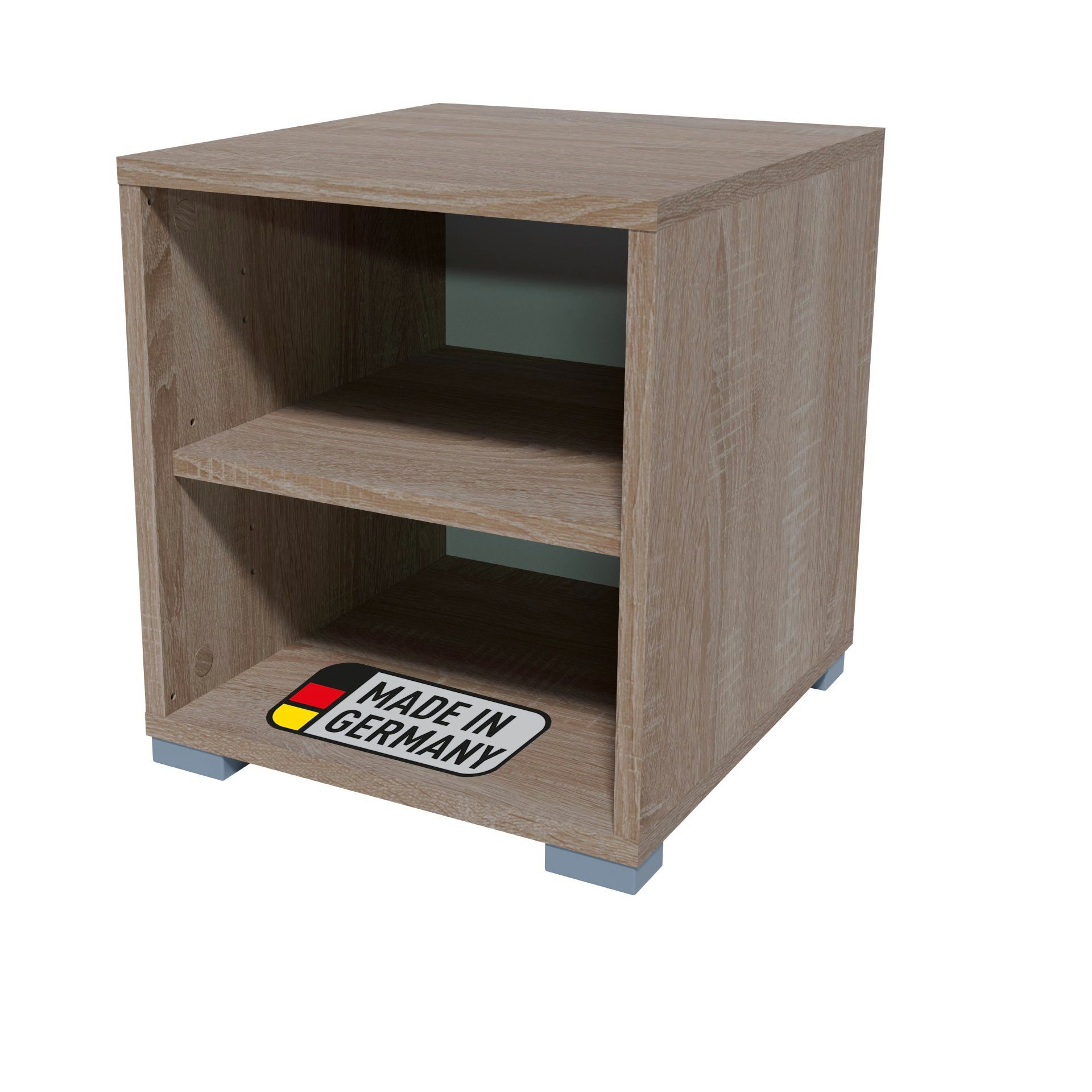 BADEDU Standregal Regal, Standregal, Würfelregal, Badregal, Bücherregal