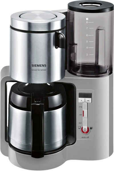 SIEMENS Filterkaffeemaschine Sensor for Senses TC86505, 1,15l Kaffeekanne, Papierfilter 1x4, Wassertank mit Griff