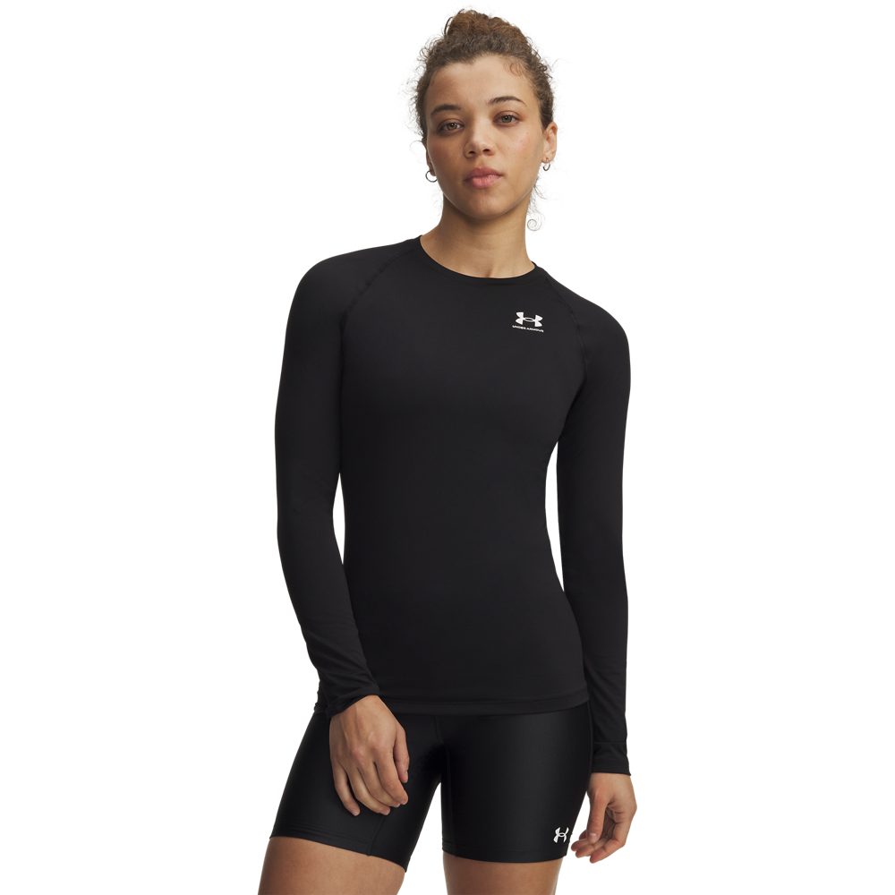 Under Armour® Trainingsshirt UA HG AUTHENTICS COMP LS mit HeatGear® Stoff, schnelltrocknend, atmungsaktiv