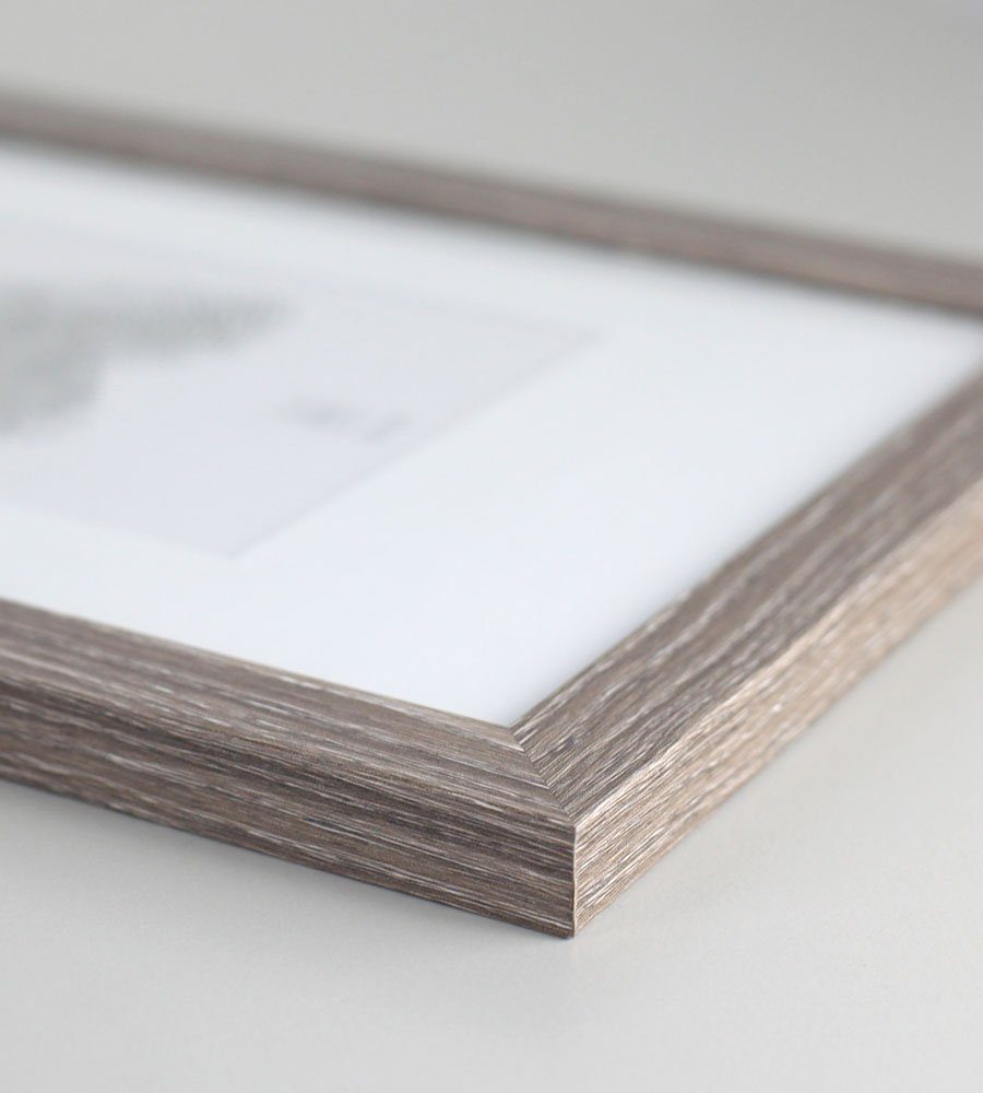 IDEAL TREND Bilderrahmen Holz Bilderrahmen Passepartout günstig online kaufen