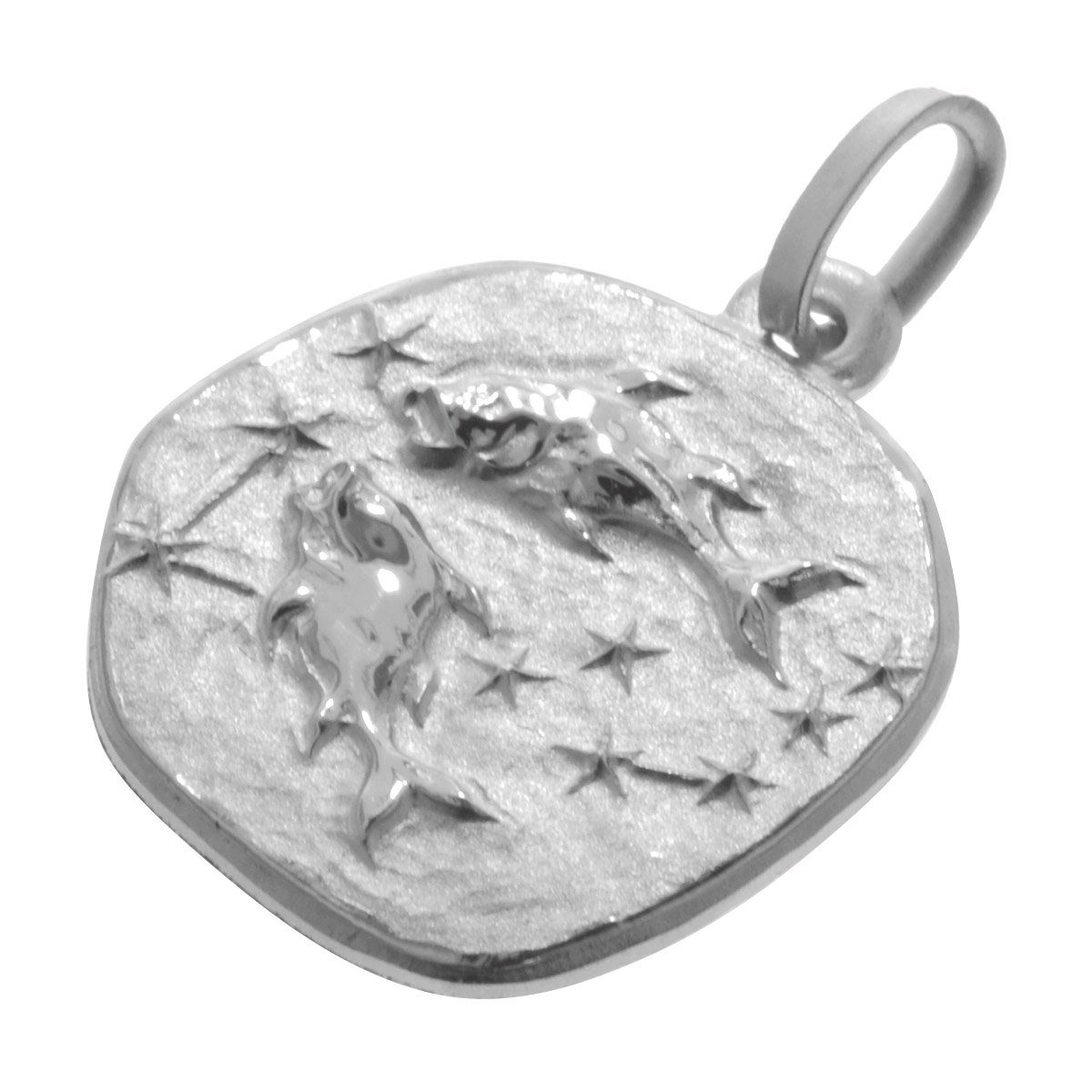 trendor Kette 20 und mm Fische Ø Sternzeichen 925 Silber mit Anhänger
