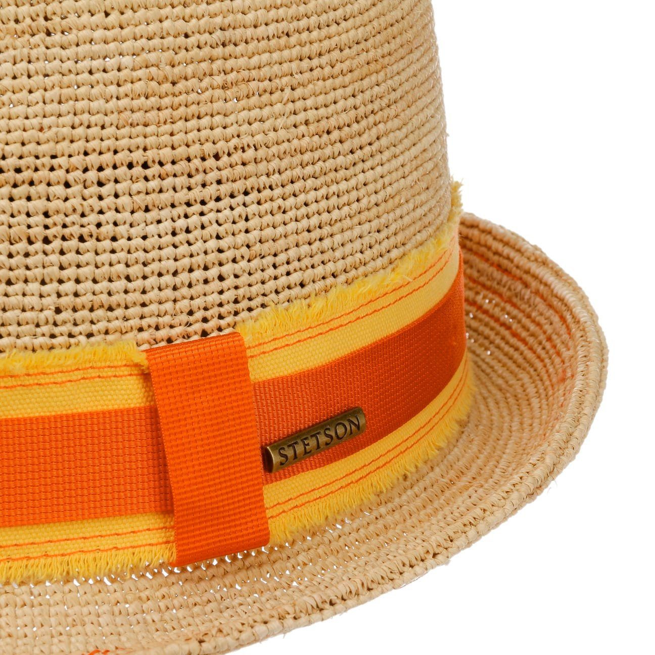Stetson Sonnenhut (1-St) Strohhut mit Fransen