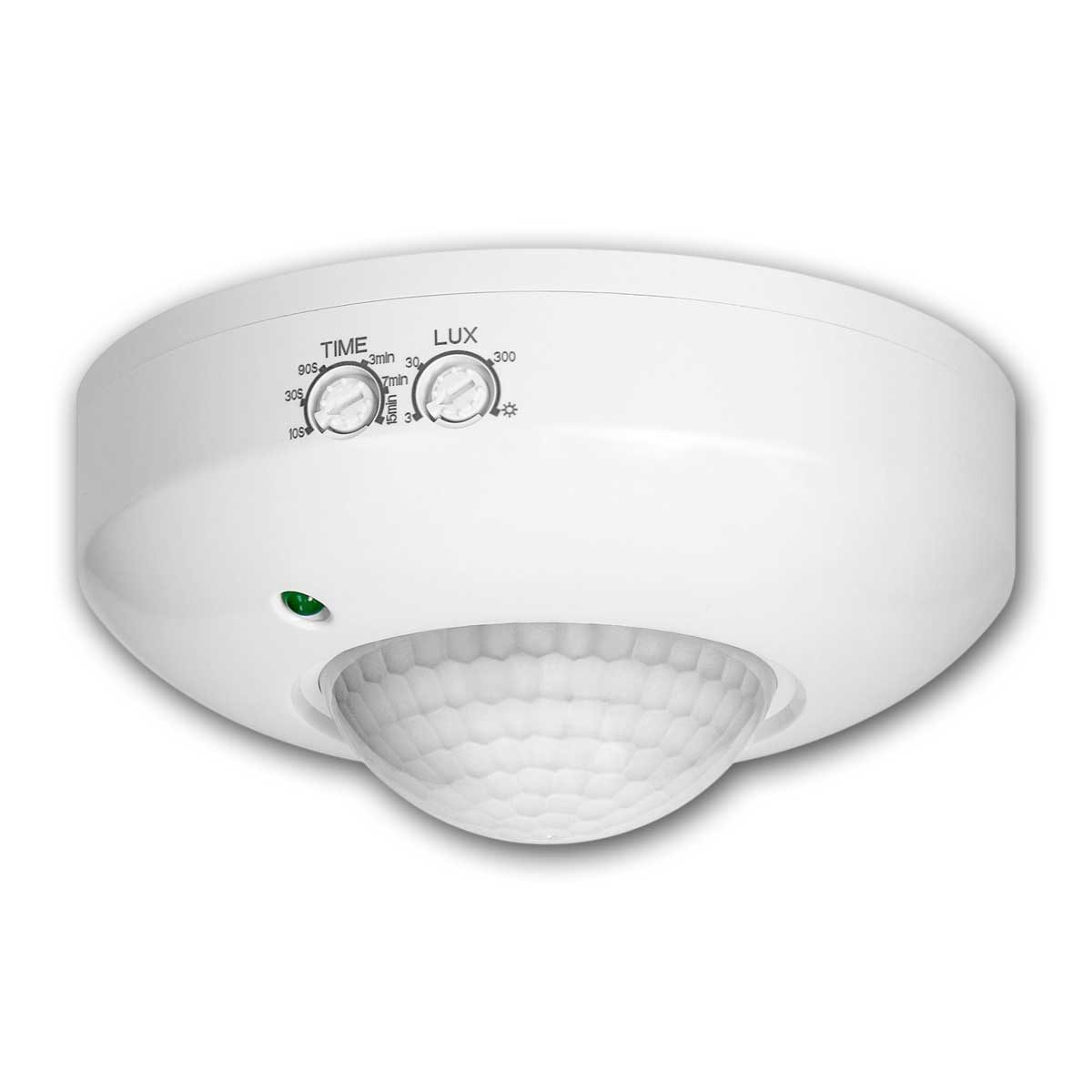 Orno Bewegungsmelder Decken-Bewegungsmelder 360° LED-geeignet, weiß