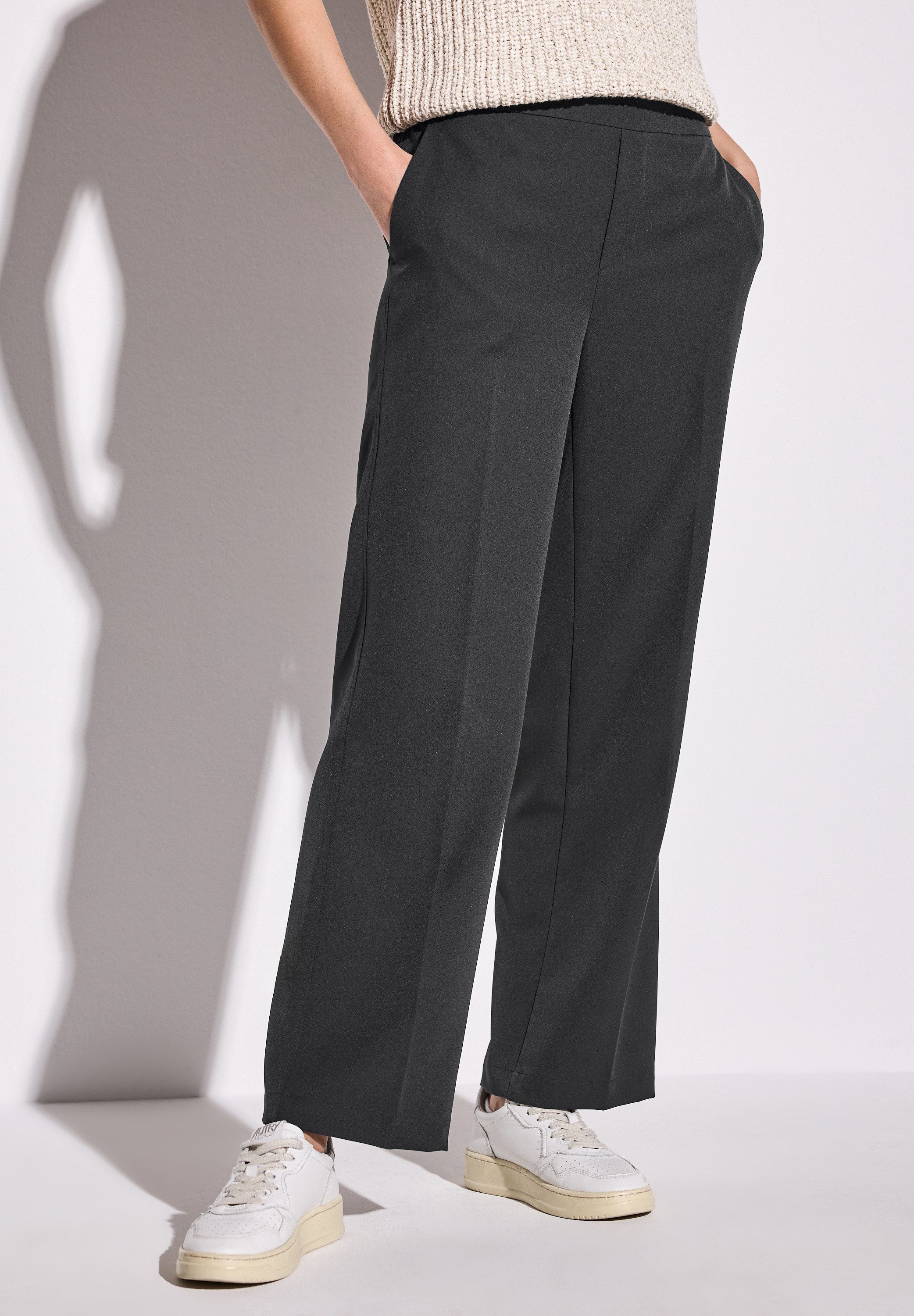 STREET ONE Stoffhose im Loose Fit