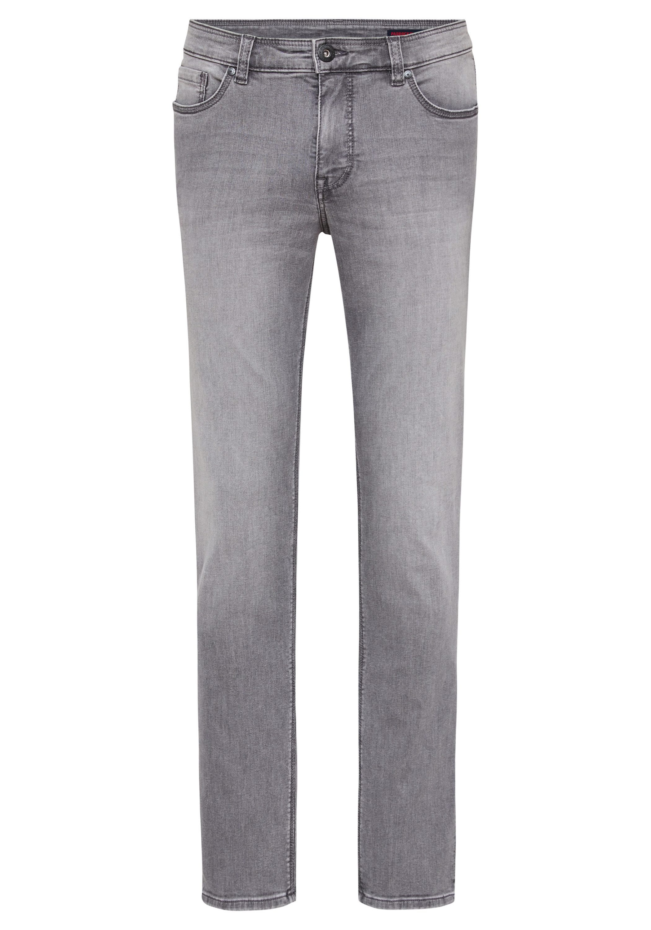 Paddock's Slim-fit-Jeans PIPE Graue Slim-Fit Jeans mit Stretch günstig online kaufen