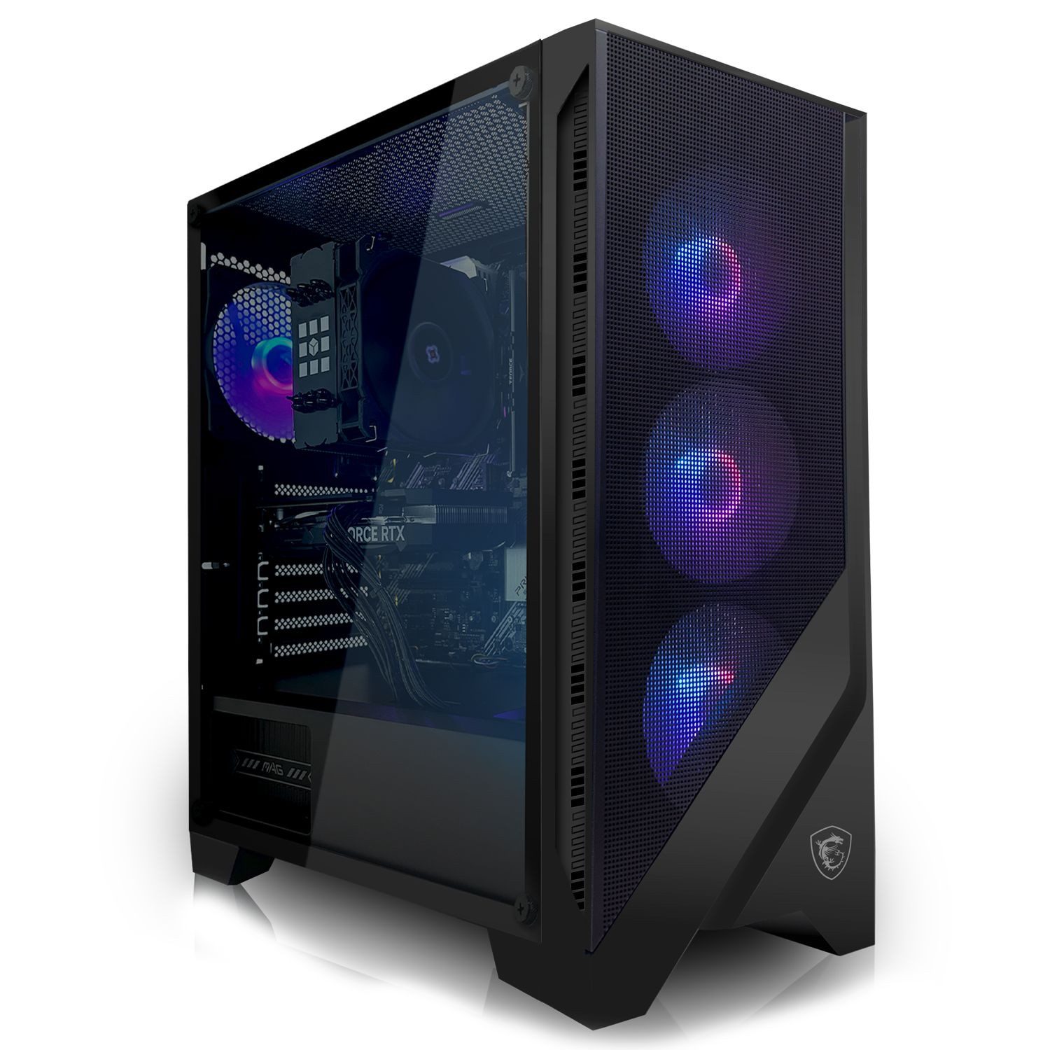 SYSTEMTREFF Basic Gaming-PC (AMD Ryzen 5 5500, GeForce RTX 3060, 32 GB ...