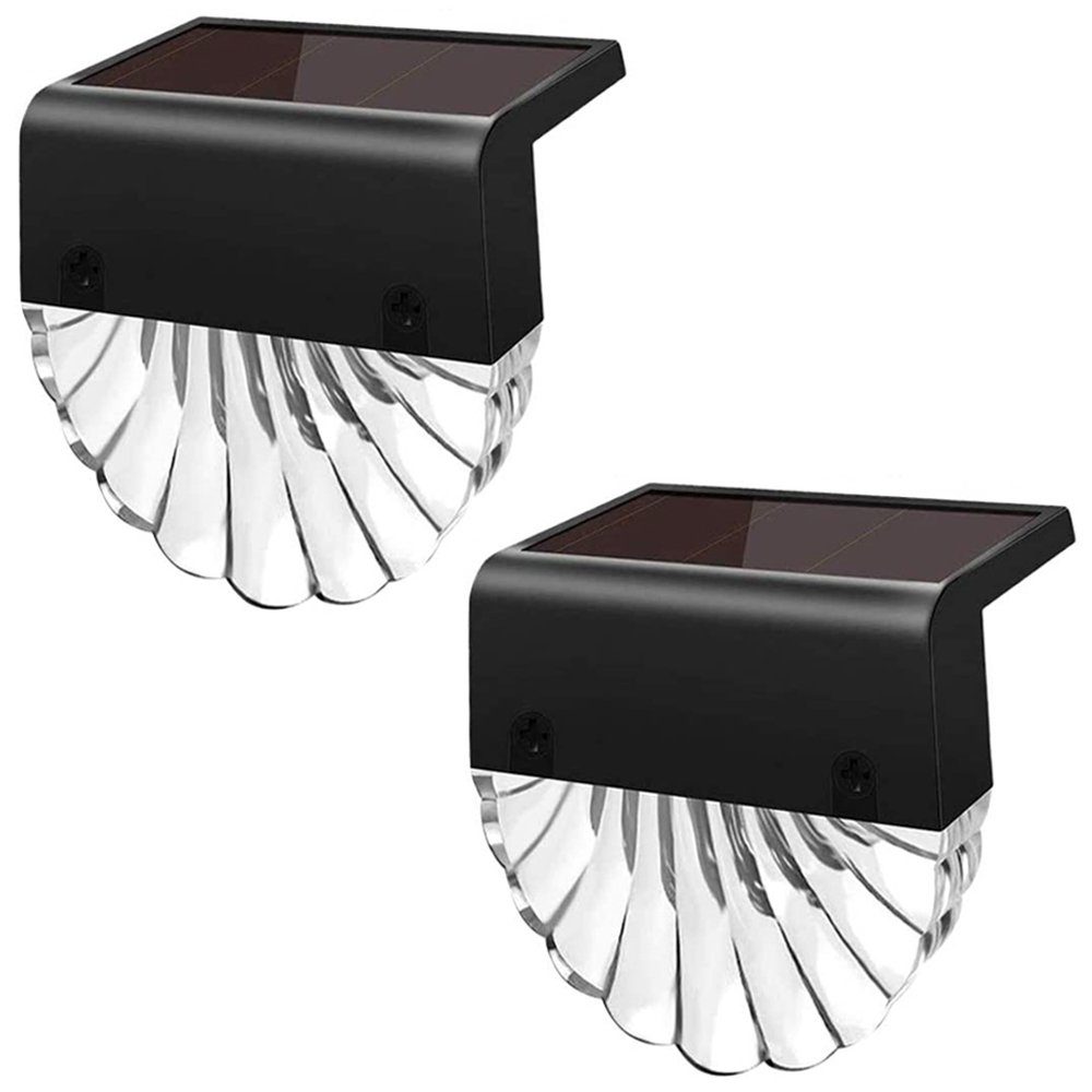 Rosnek LED Außen-Wandleuchte Solar,Wasserdichte,für Yard Garden Pathway Stu günstig online kaufen