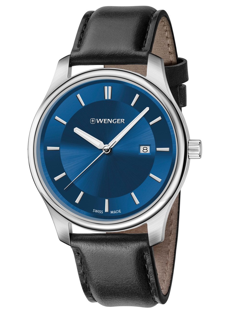 Wenger Quarzuhr Wenger 01.1421.112 City Classic Damen 34mm 3ATM Wenger 01.1421.112 City Classic Damen 34mm 3ATM