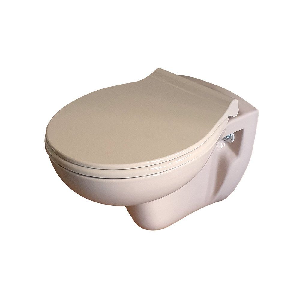 Belvit Tiefspül-WC BV-HW6008+BV-DE0008, Inklusive Softclose-Deckel
