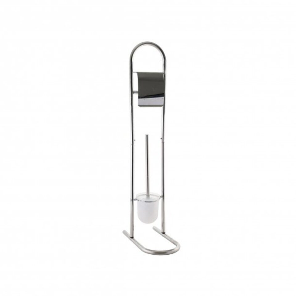 axentia WC-Garnitur WC-Garnitur Emil, mit Papierrollenhalter, (1-tlg)