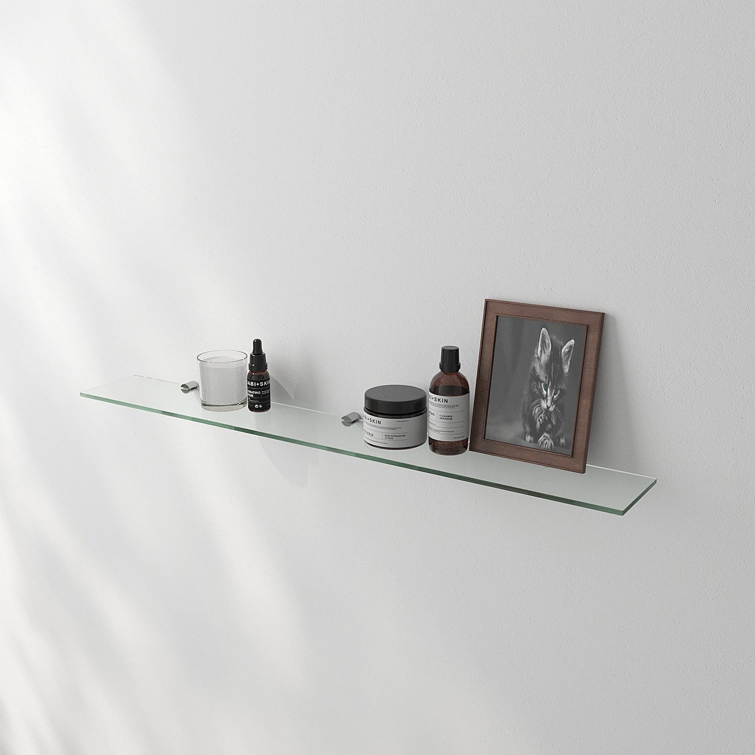 AQUALAVOS Wandregal Glasregal Sicherheitsglas Wandregale Bad Regal Ablagere günstig online kaufen