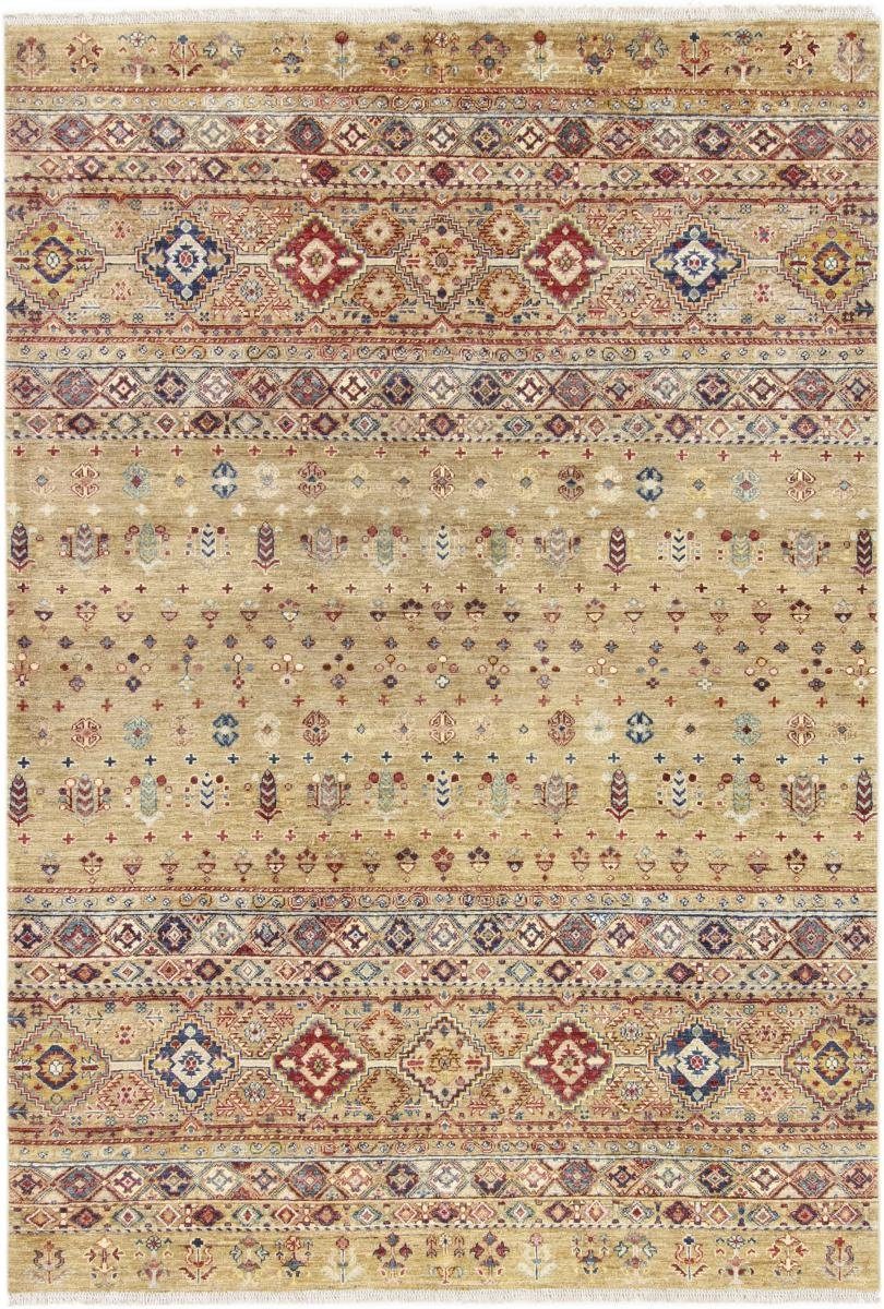 Orientteppich Arijana Shaal 173x254 Handgeknüpfter Orientteppich, Nain Trading, rechteckig, Höhe: 5 mm