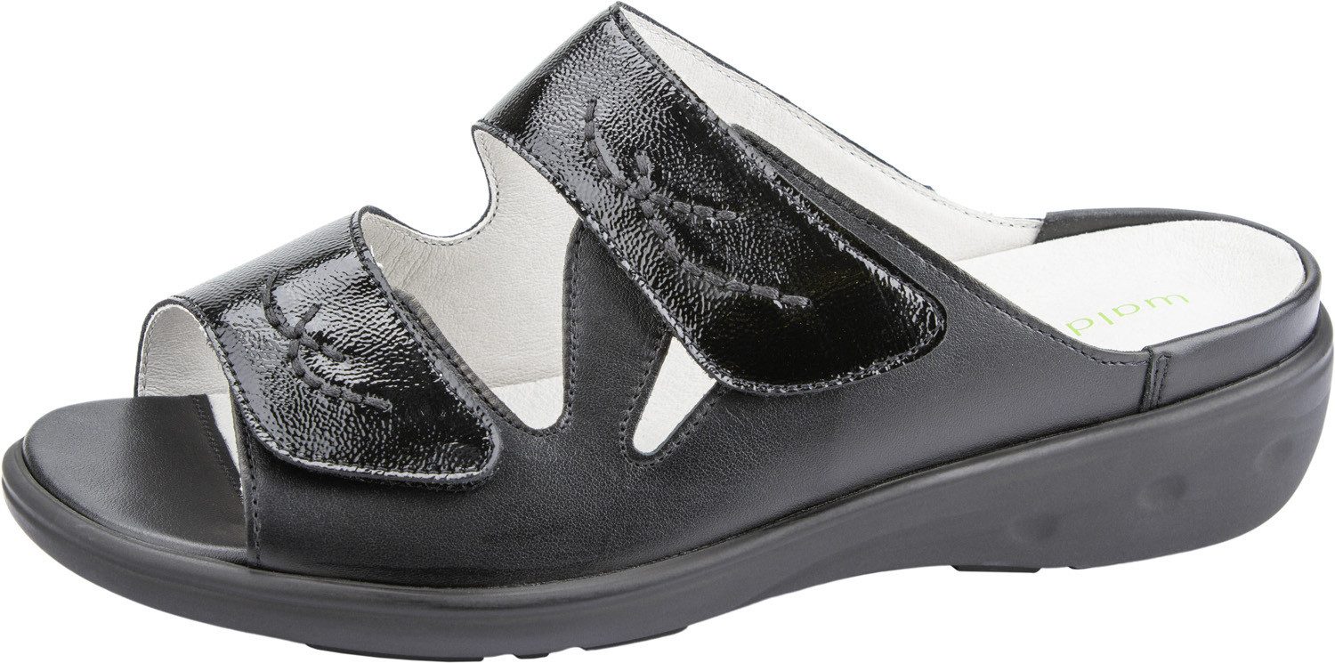 Waldläufer KARA Pantolette mit zwei Klettverschlüssen, K-Weite günstig online kaufen