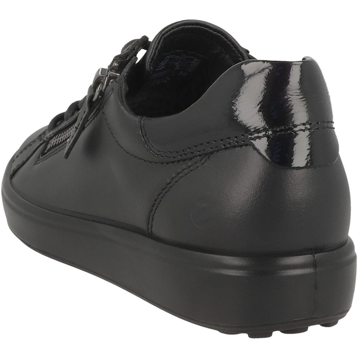 Ecco Soft 7 Damen Schnürschuh Sneaker, Turnschuhe, Sportschuhe, Freizeitschuhe, Schnürschuhe