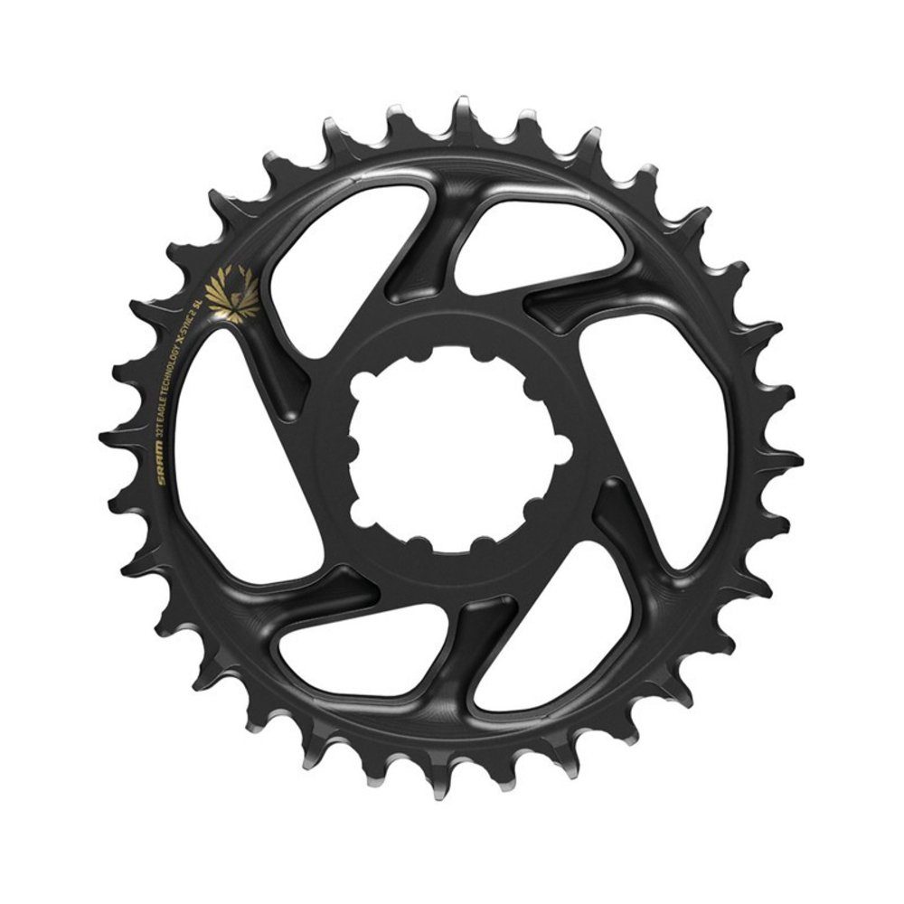 SRAM Fahrradketten Kettenblatt X-Sync2 SL Eagle Boost 34 Z.,gold,Alu,offset 3mm,DM,11/12-