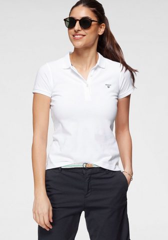 Gant Polo marškinėliai su Kontrast Logo-Sti...